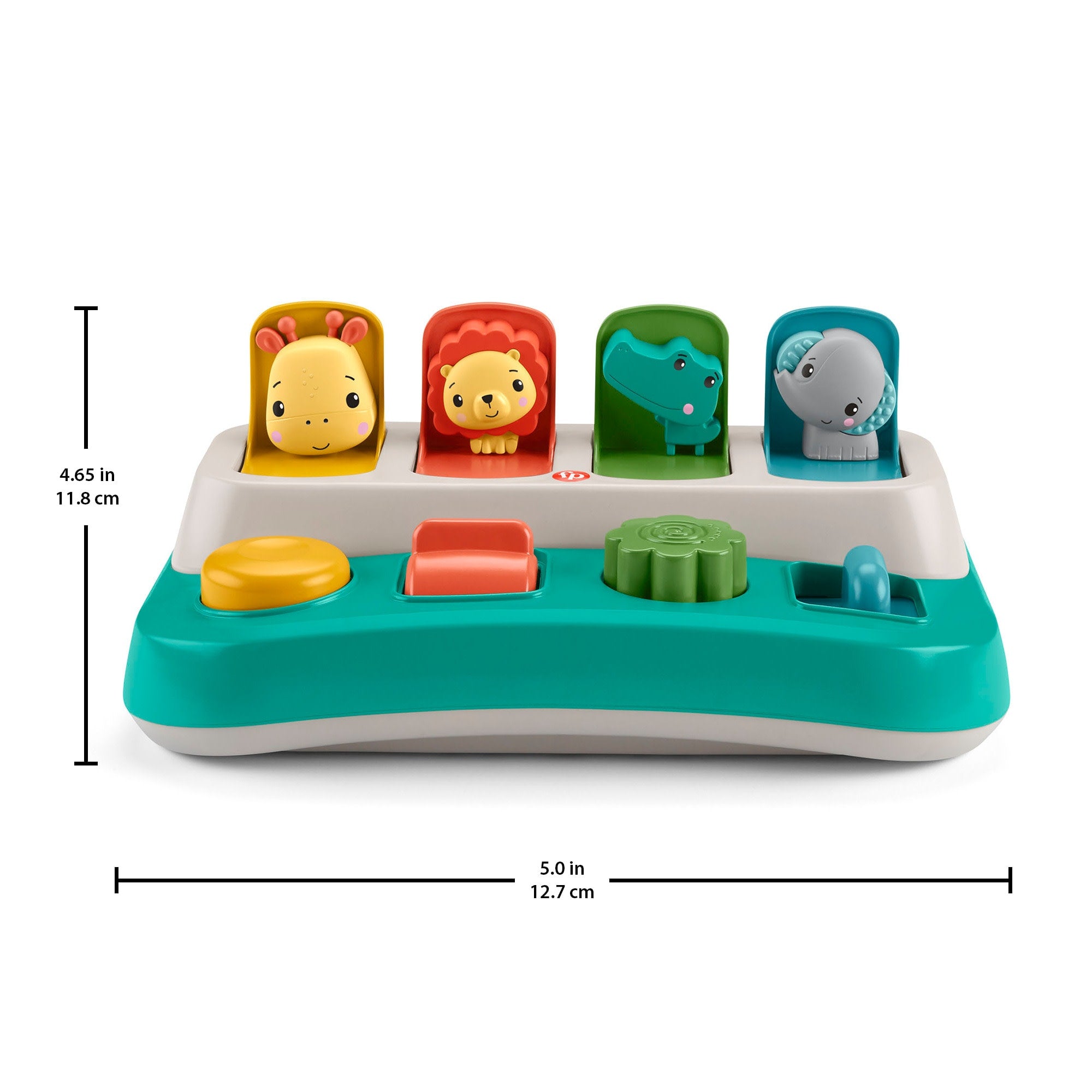 Fisher-Price Busy Buddies Pop-Up Infant Fine Motor Toy For Ages 9+ Months - Image 5