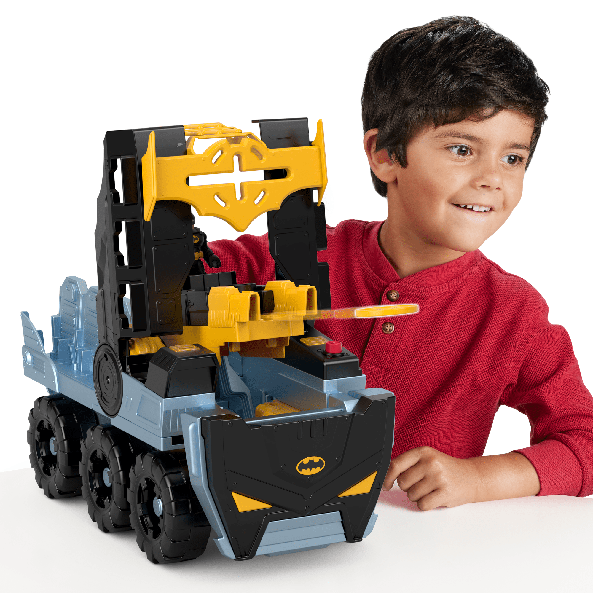 Imaginext DC Super Friends Vehículo de Juguete Mega Batimóvil - Image 2