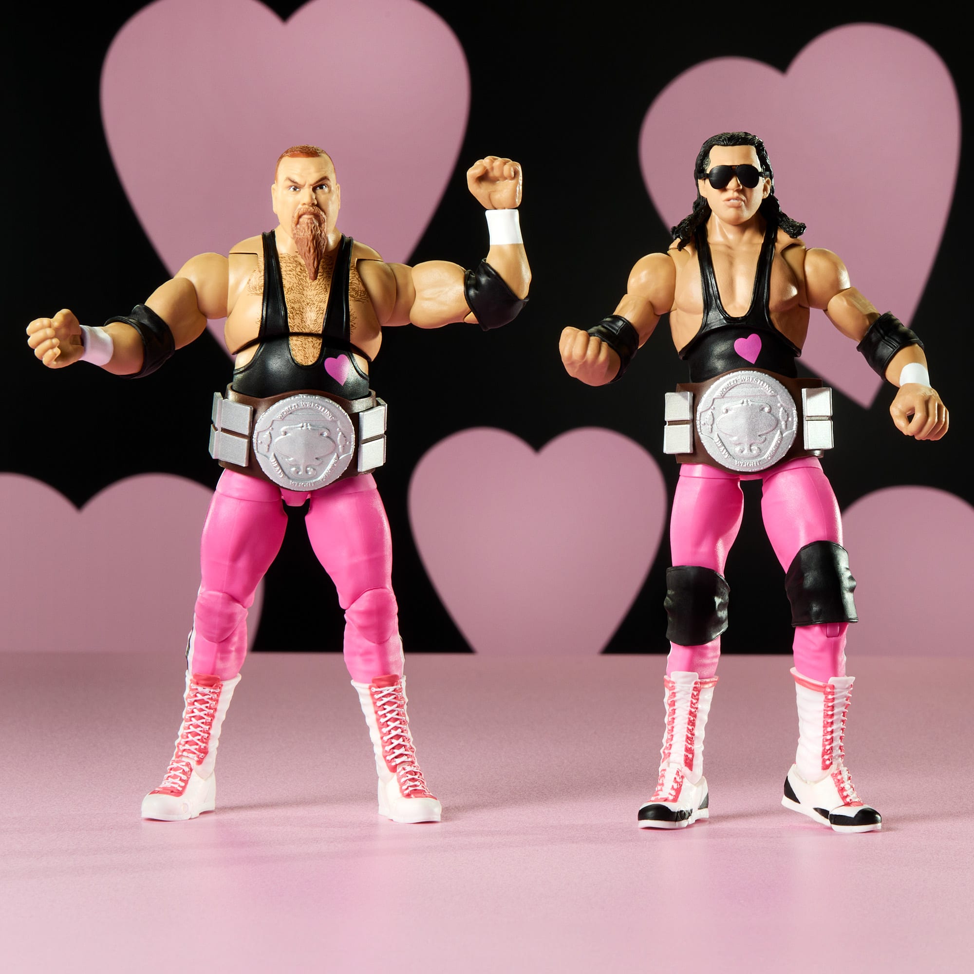 WWE Coliseum Collection Hart Foundation Action Figure 2-Pack - Image 7