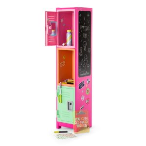 Colorful Cubbies Locker Set for 18-inch Dolls