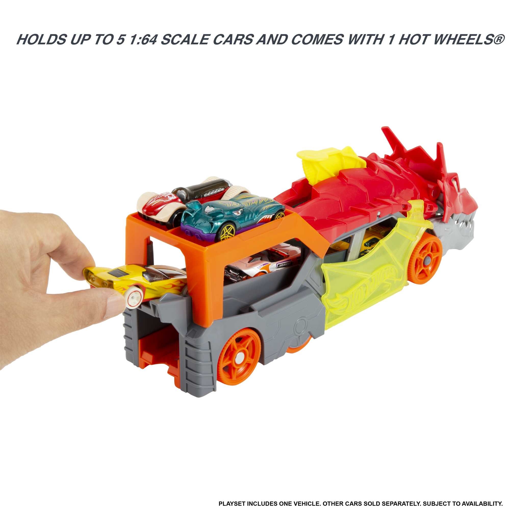 Hot Wheels Dragon Launch Transporter - Image 5