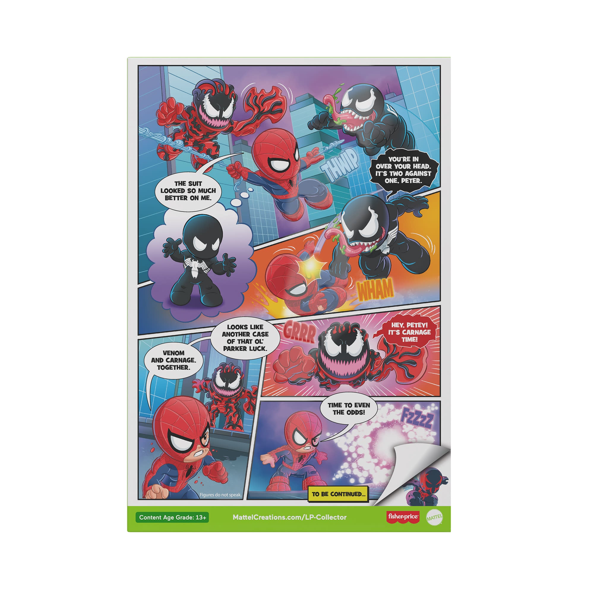 Little People Collector Marvel Spider-Man: Issue 1 Special Edition Set - Image 16
