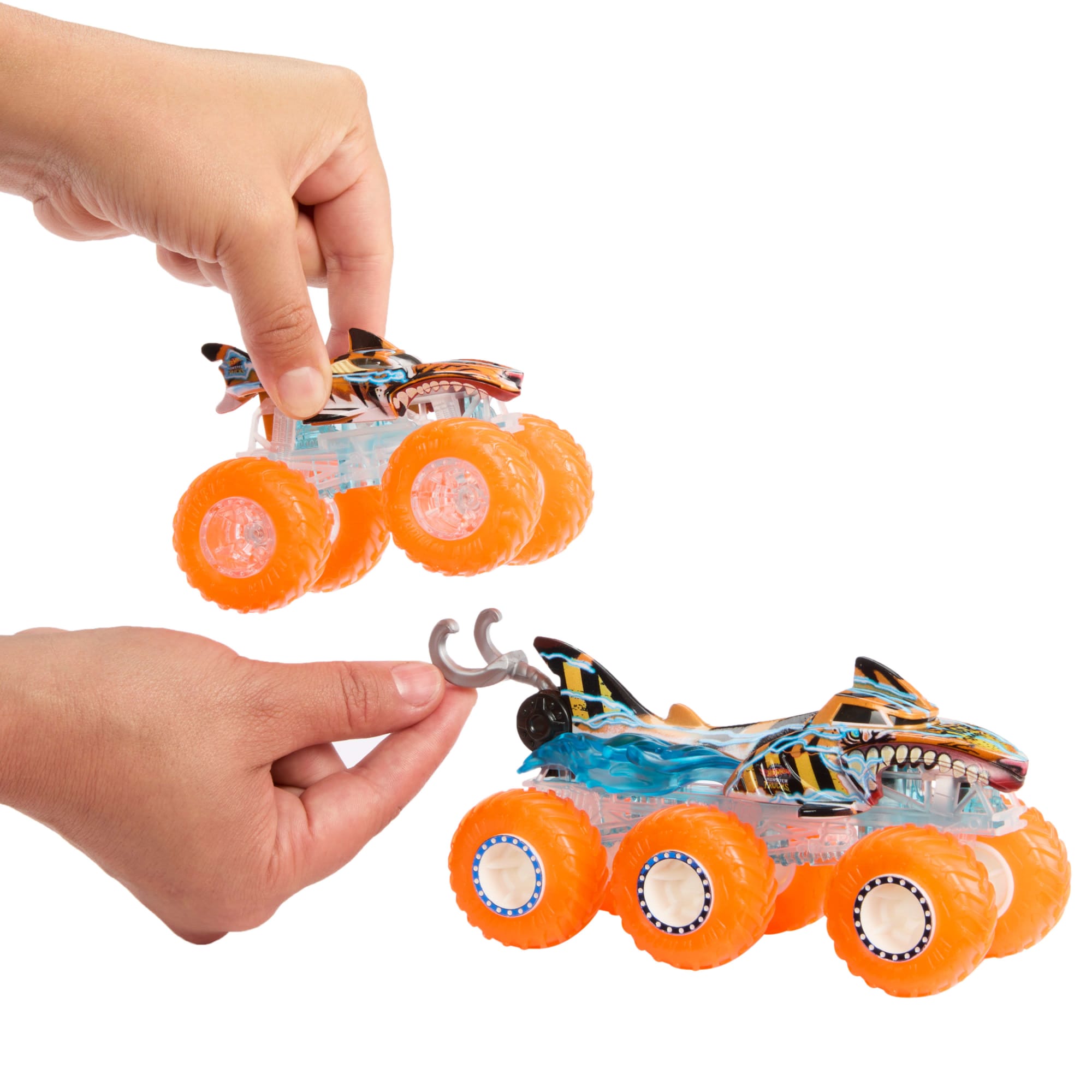 Hot Wheels-Gros Camion Monster Trucks Power Smashers-Coffret - Image 5