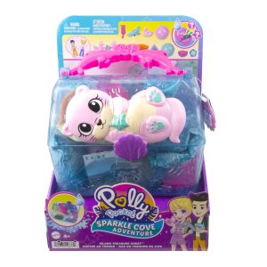 Polly Pocket Sparkle Cove Adventure Coffret Coffre Au Trésor