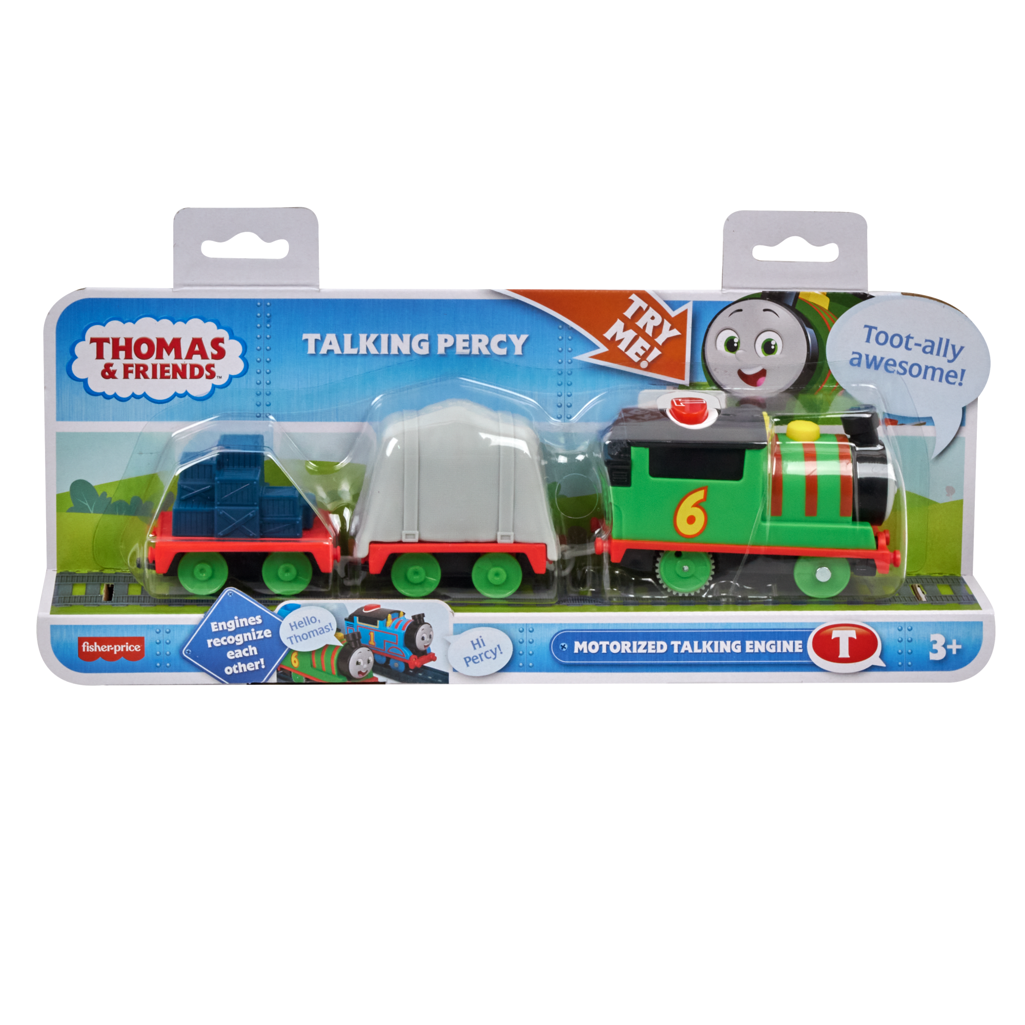Thomas & Friends Talking Percy Toy Train. Motorized Engine With Phrases & Sounds - Image 6