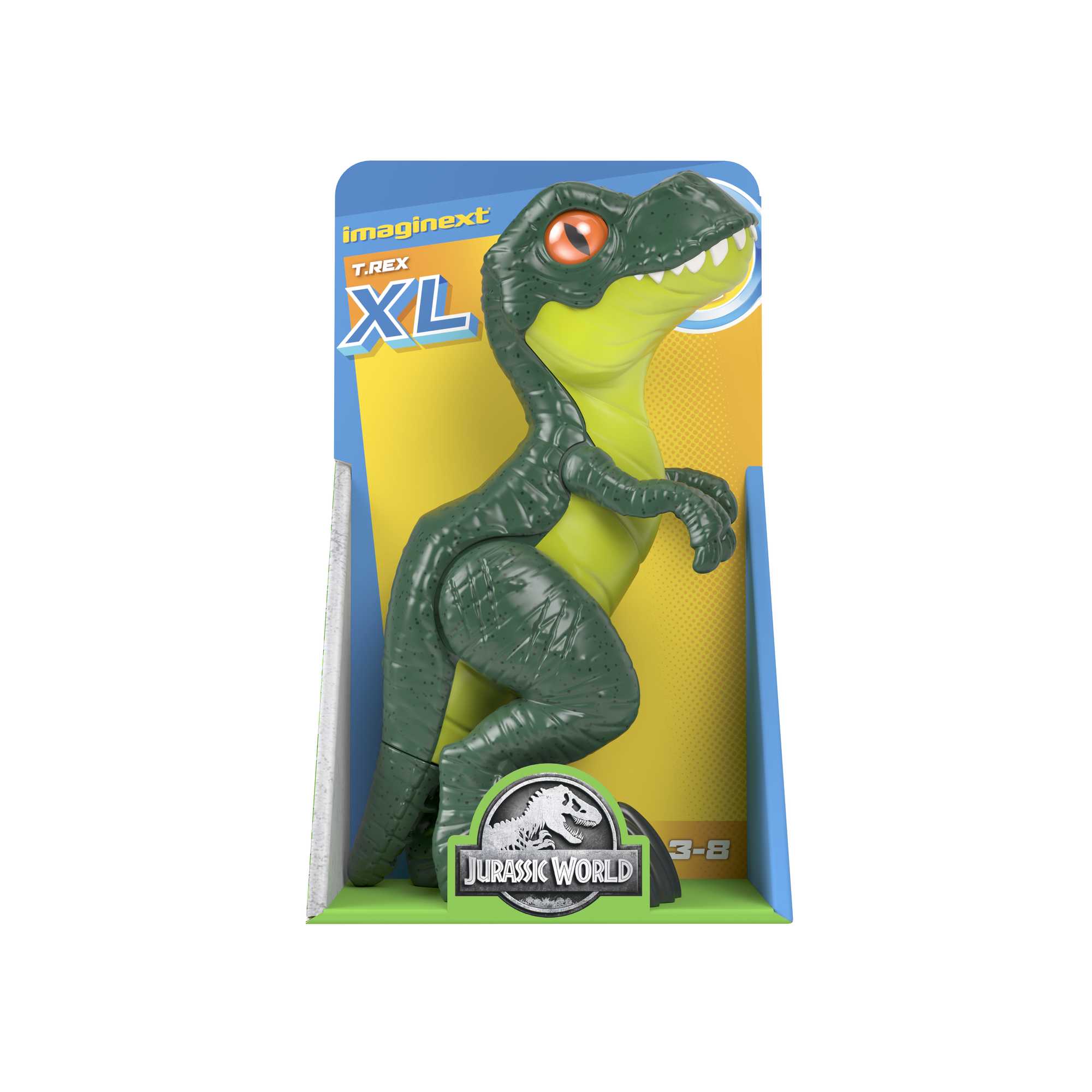 Imaginext Jurassic World Dinosaurio de Juguete XL Especie Sorpresa - Image 3