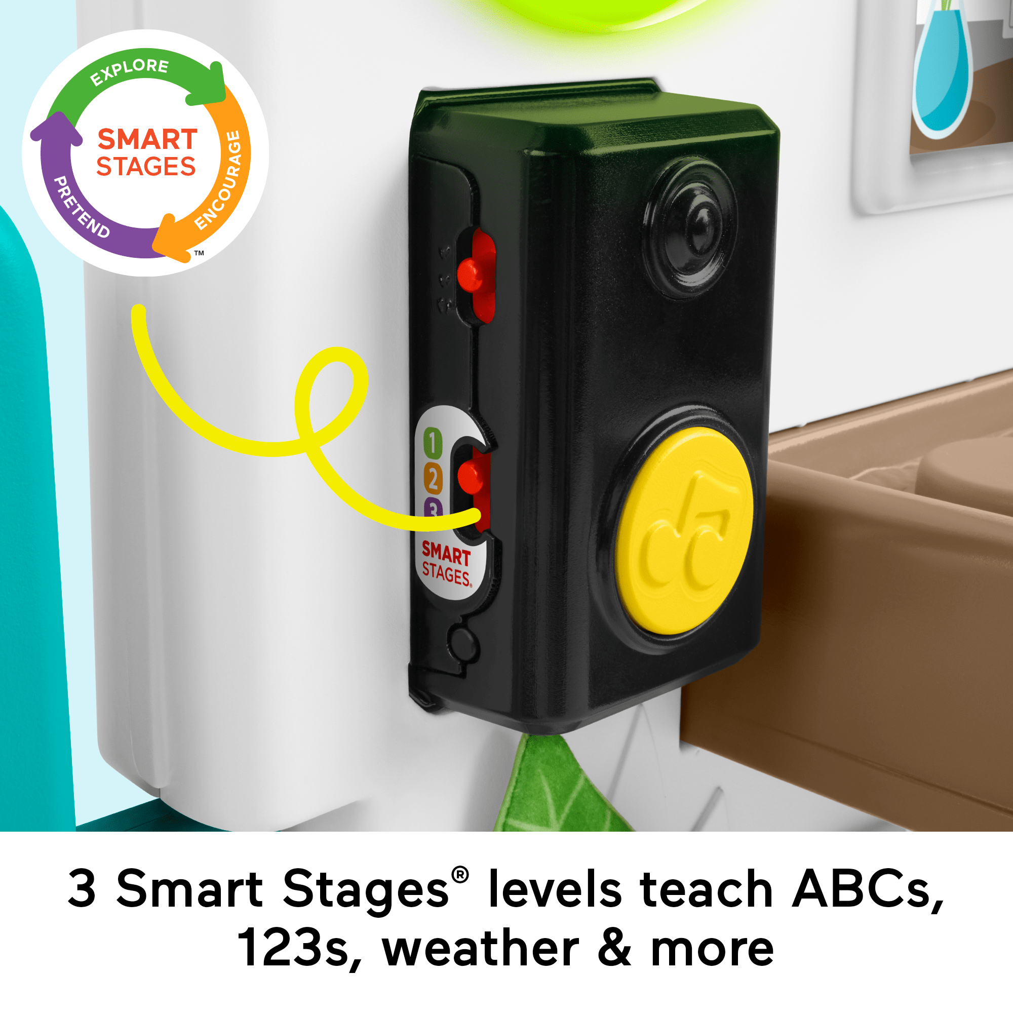 Fisher-Price Laugh & Learn Ultimate Playhouse Baby & Toddler Electronic Learning Toy - Image 3
