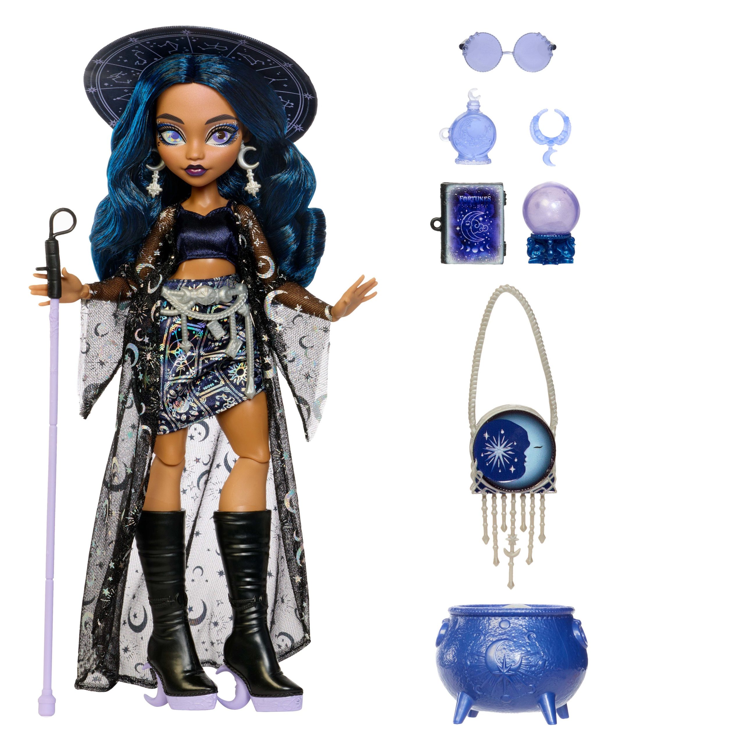 Monster High Moonspell Magic Muñeca Claire De Luna - Image 4