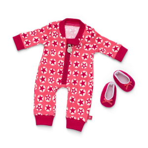 American Girl® x Hanna Andersson Berry Bright Stars Pajamas for Bitty Baby® Dolls