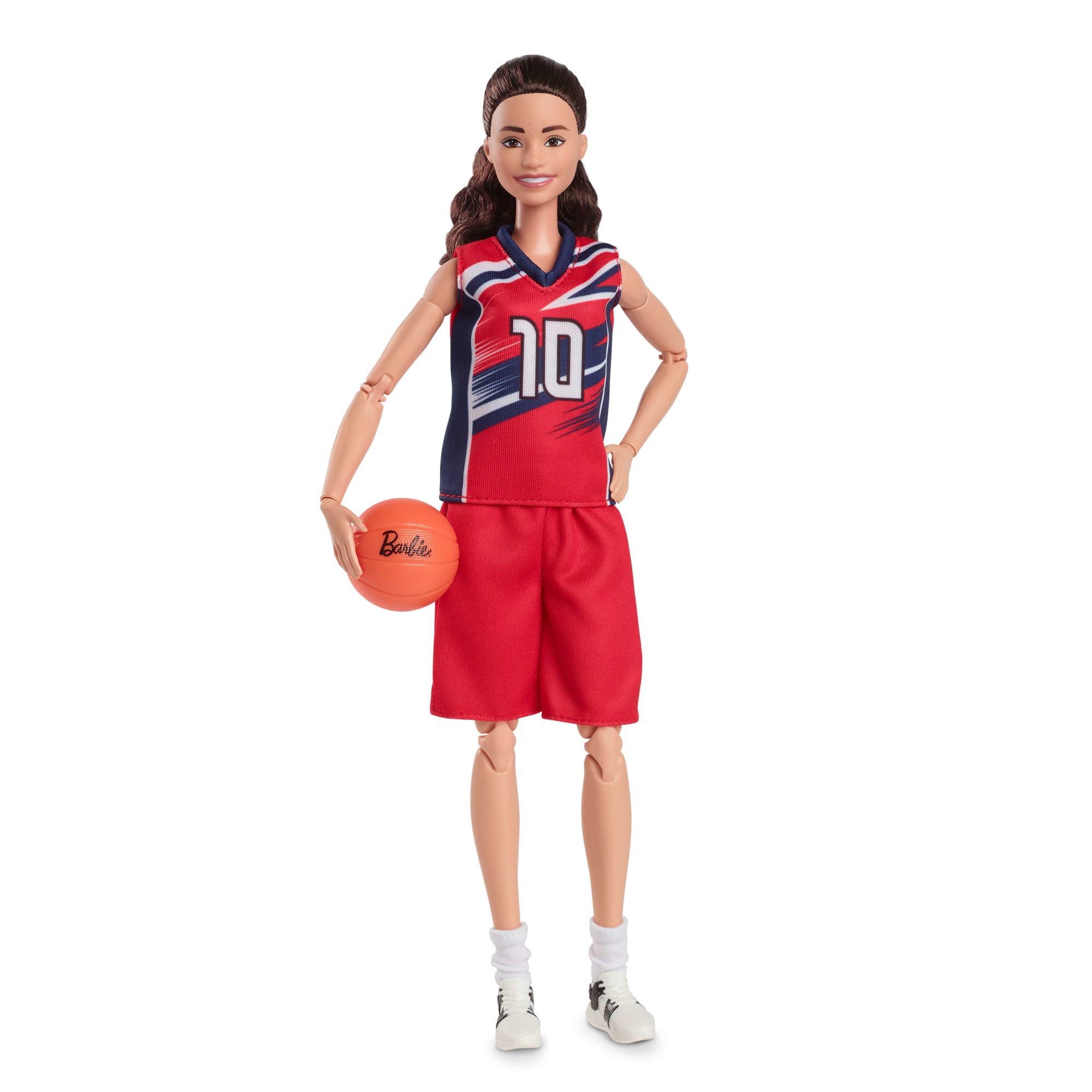 Barbie Signature Doll. Sue Bird With Uniform & Basketball Accessory