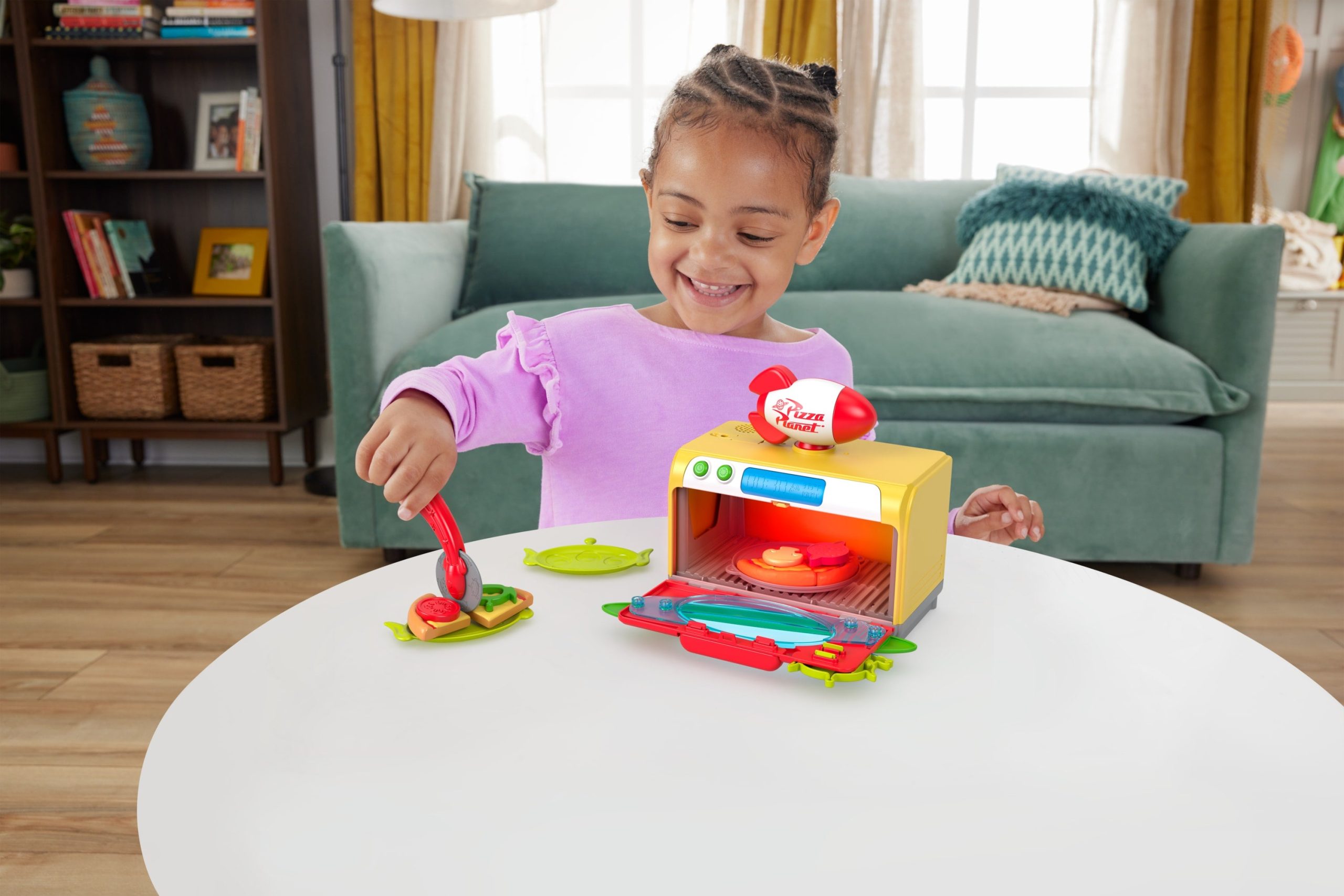 Fisher-Price TS Preschool Entertainment Juguete para Bebés Hornito de Toy Story Pizza Planeta - Image 2