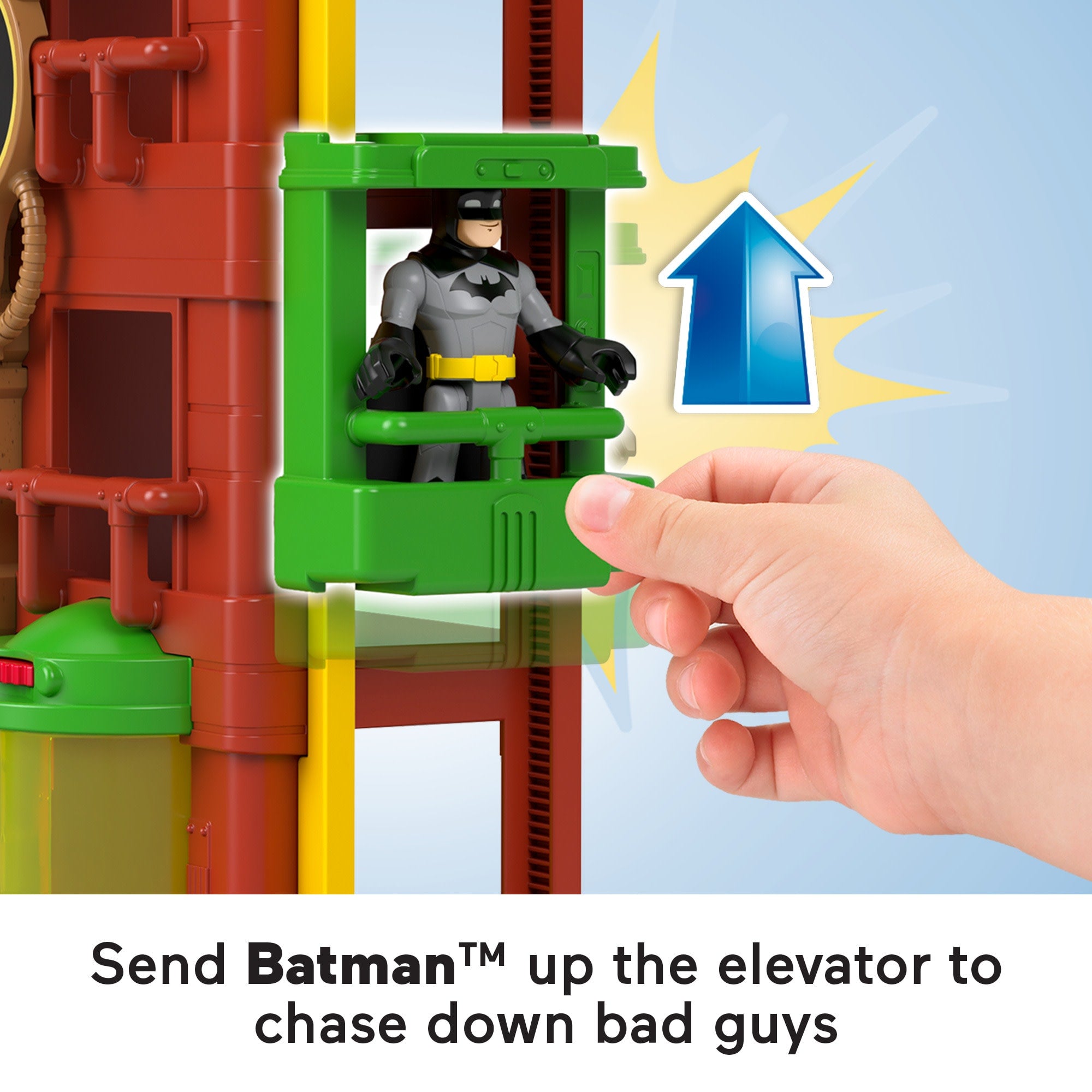 Imaginext DC Super Friends Crime Alley Playset With Batman & 4 Villain Figures - Image 5