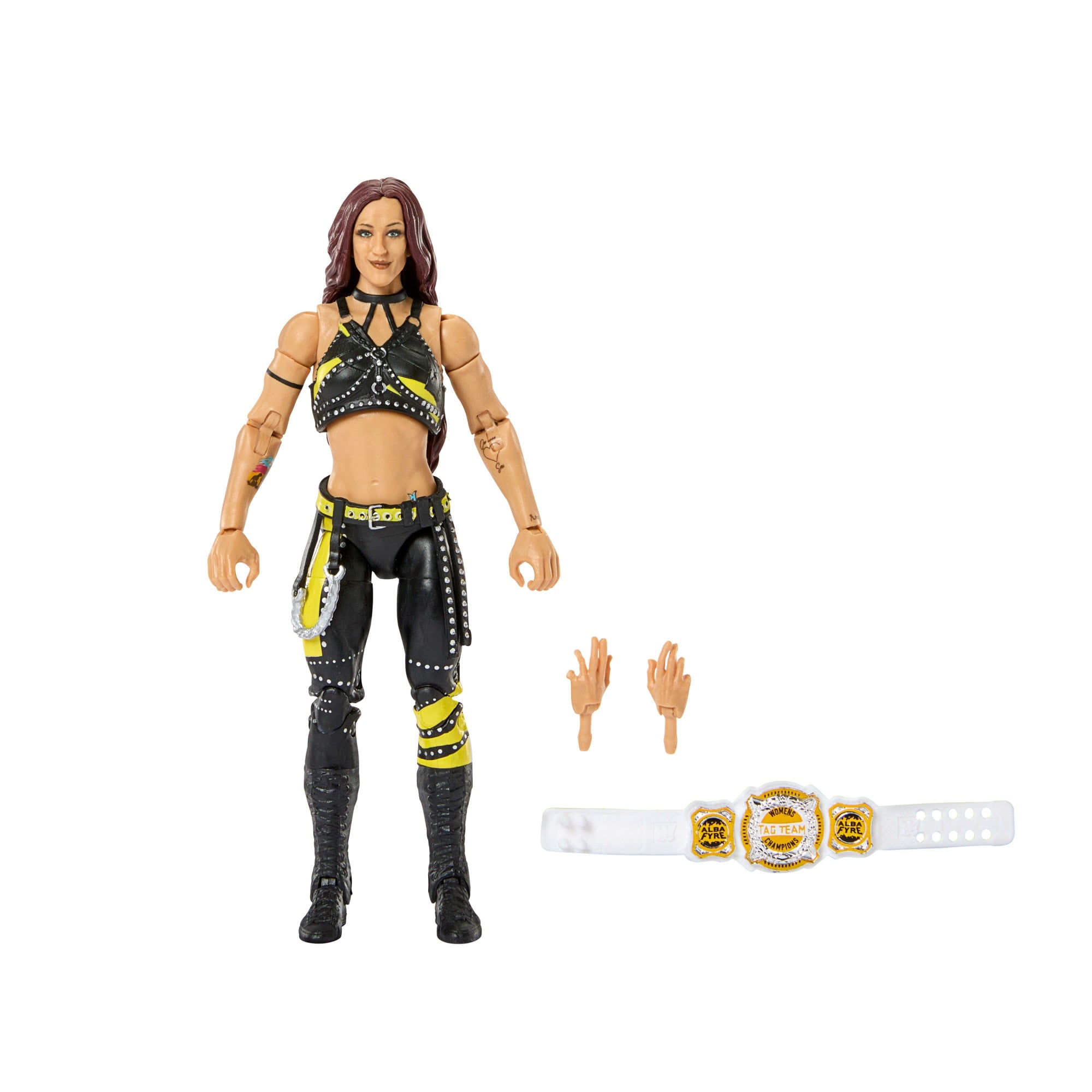 WWE Elite Alba Fyre Action Figure. Series #121. 6-Inch Collectible With Articulation & Accessories