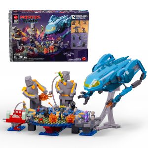 Mattel Brick Shop Masters Of The Universe Attack Of The Collector Building Toy Kit (593 Pieces). For Collectors