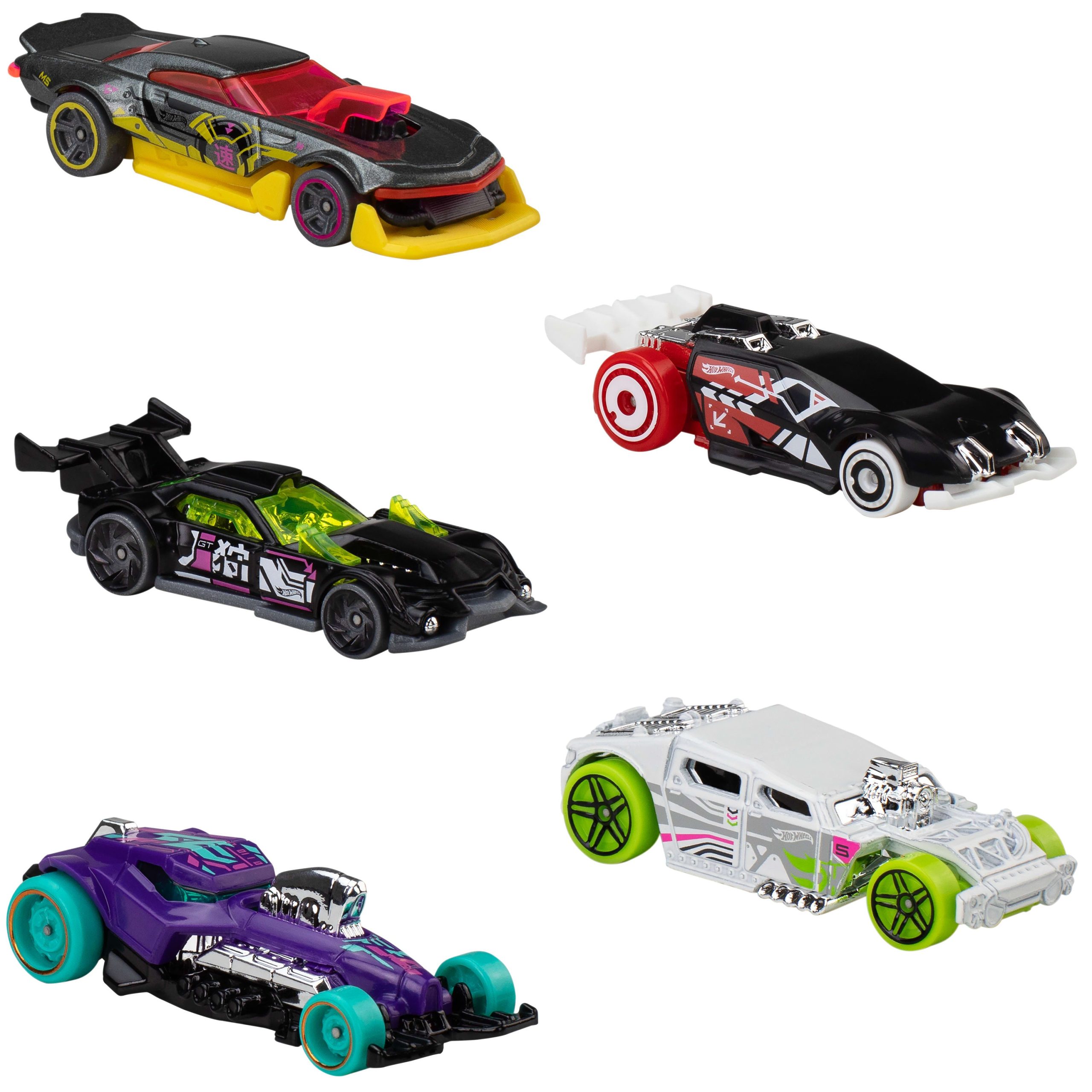 Hot Wheels Cars. 5-Pack Of Die-Cast Toy Cars Or Trucks in 1:64 Scale - Image 5