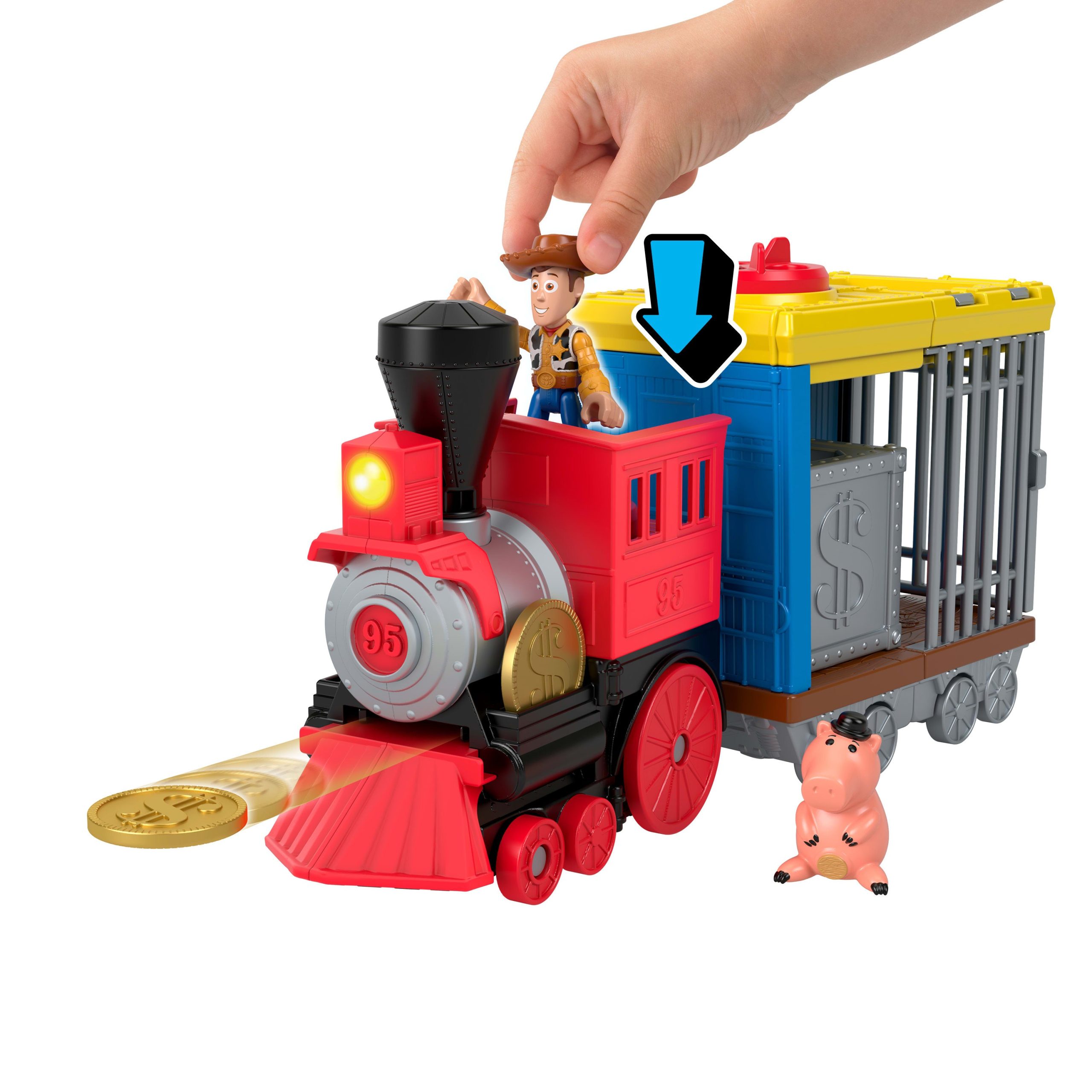 Imaginext Toy Story Set de Juego Set de Tren de Woody - Image 3