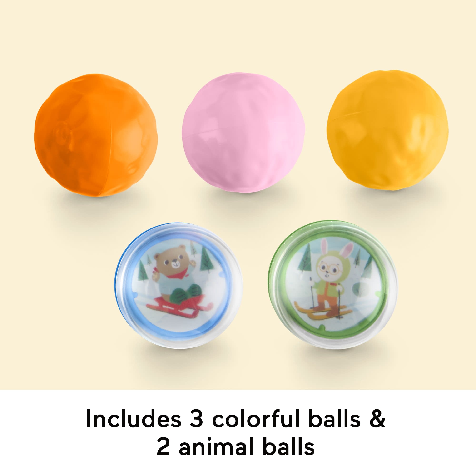 Fisher-Price Friendship Forest Ball Drop Mountain Developmental Activity Toy For Baby. 5 Balls - Image 5