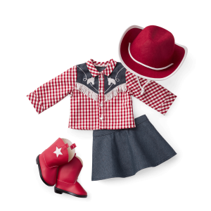 Maryellen's™ Cowgirl Costume for 18-inch Dolls (Historical Characters)