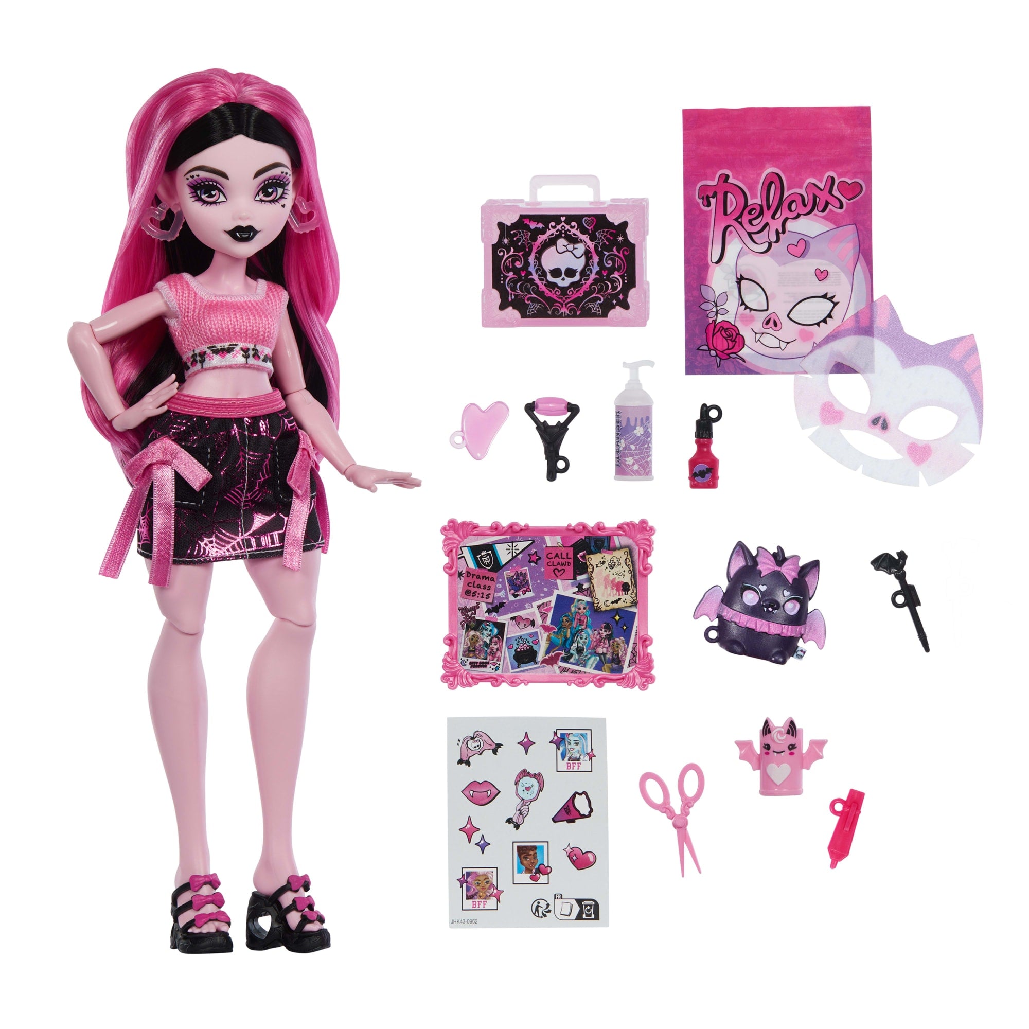 Monster High-Coffret Secrets de Beauté Terreur & Bien-Être Draculaura - Image 2