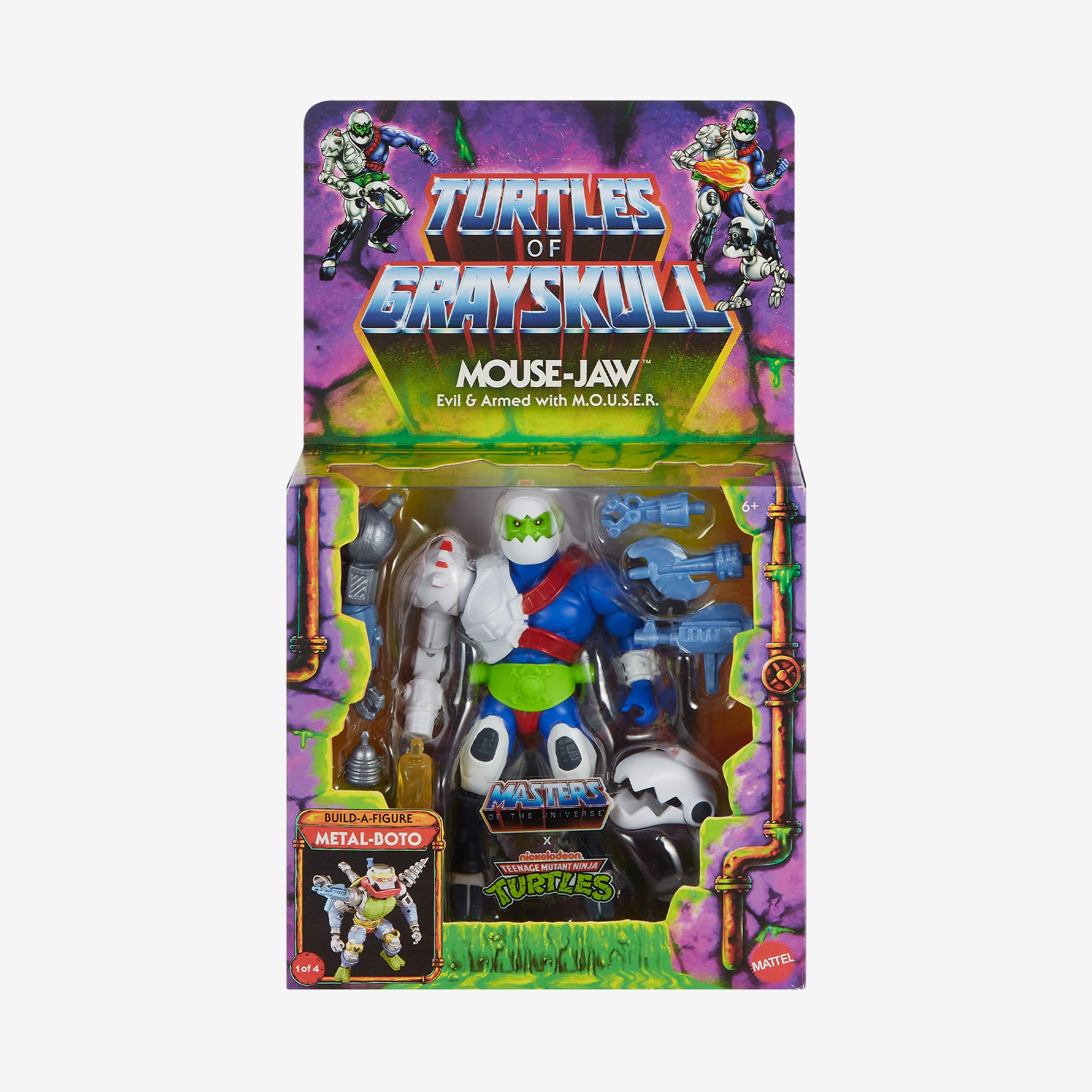 Masters of the Universe Turtles of Grayskull Mouse-Jaw Action Figure - Image 6