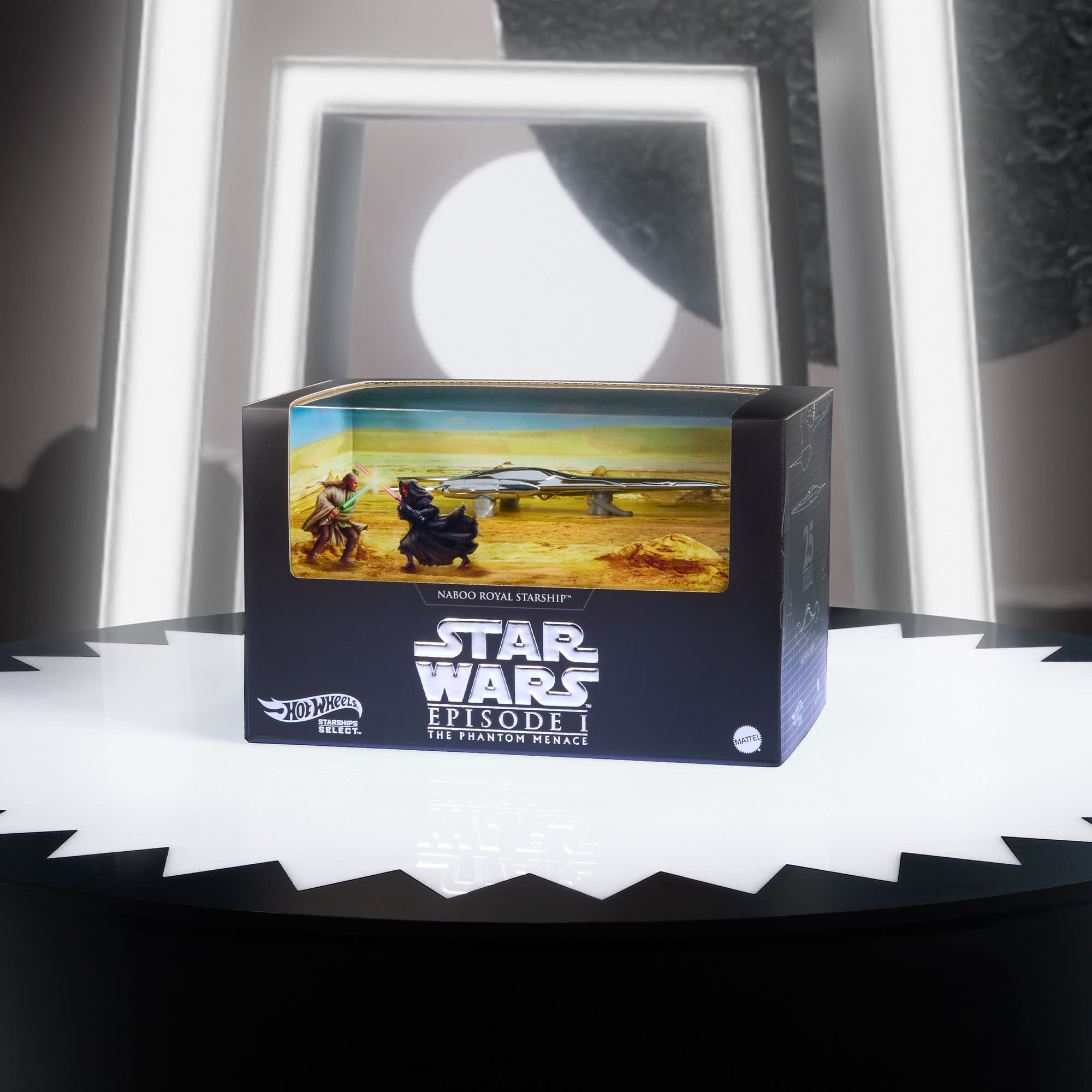 Hot Wheels STAR WARS Starships Select Royal Naboo Starship - Image 4
