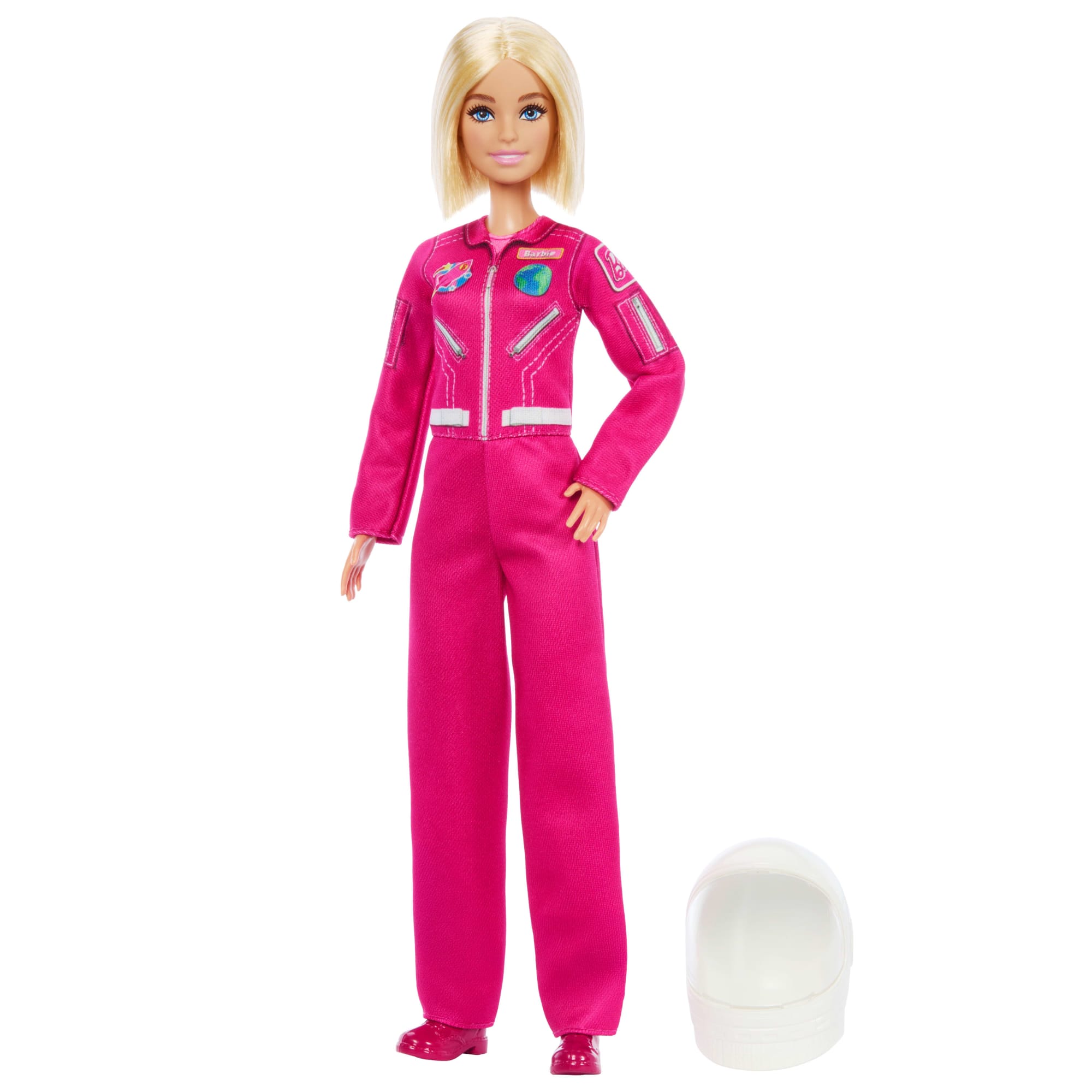 Barbie Careers Astronaut Doll & Accessory. Fashion Doll Wearing Removable Spacesuit With Helmet