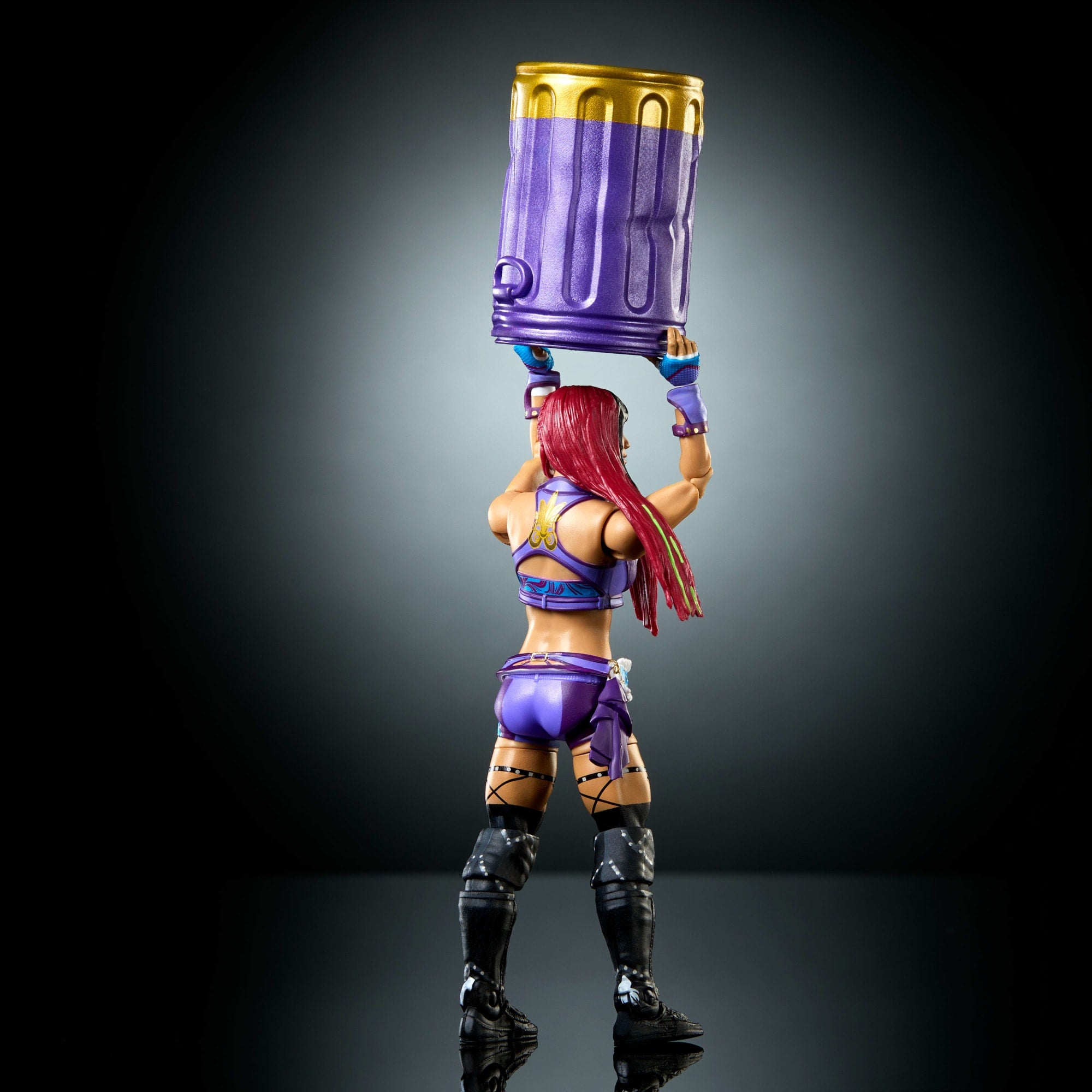 WWE Elite Iyo Sky Action Figure. Series #122 Set. 6-Inch Collectible With Articulation & Accessories - Image 4