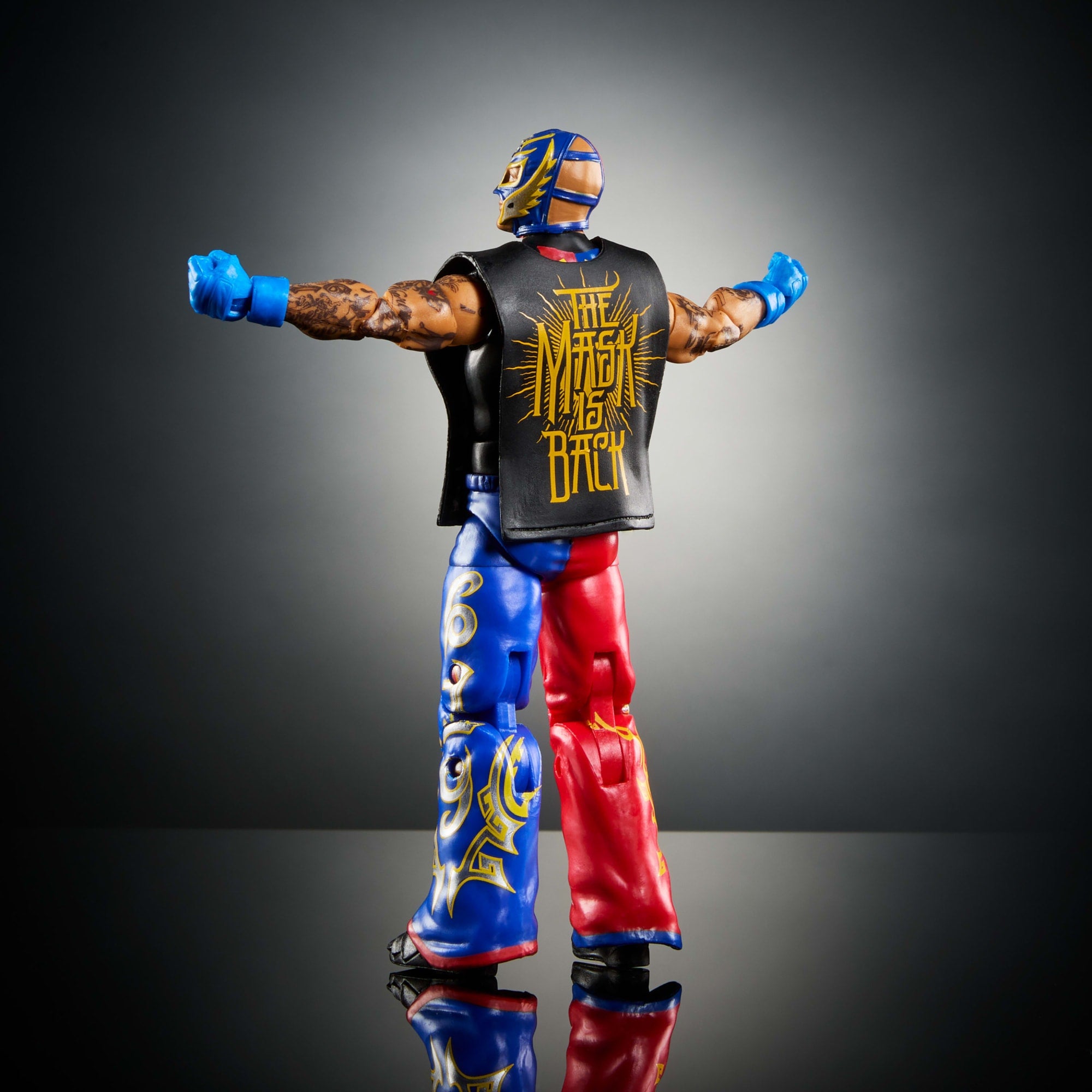 WWE Figura de Acción Elite Rey Mysterio - Image 6
