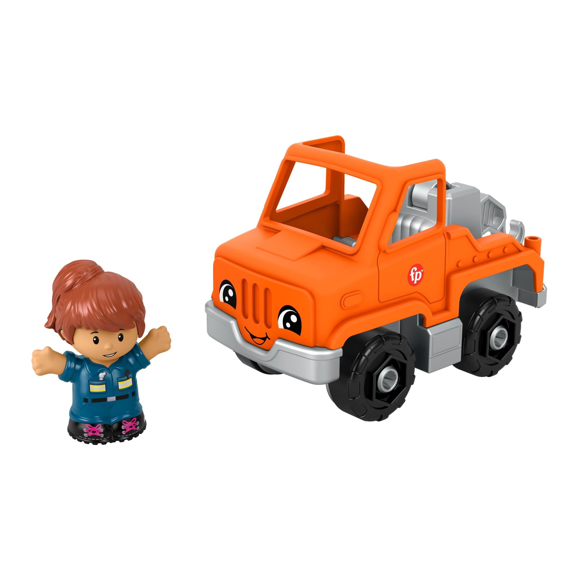 Fisher-Price Little People Coffret Dépanneuse et Figurine - Image 3