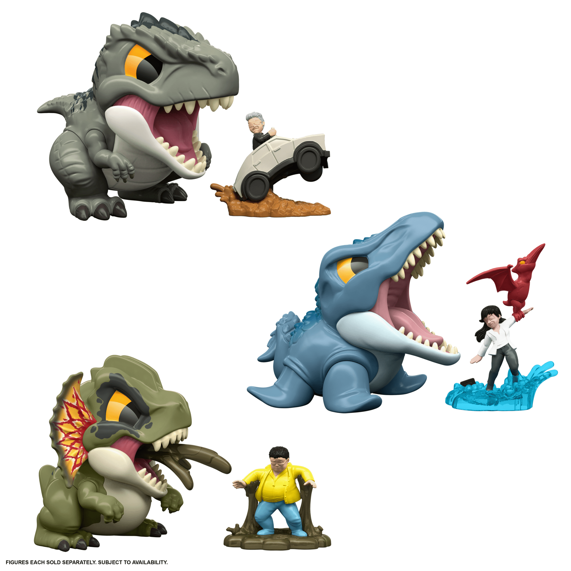 Jurassic World Dinosaurio de Juguete Mosasaurus Bite Club Coleccionable - Image 6
