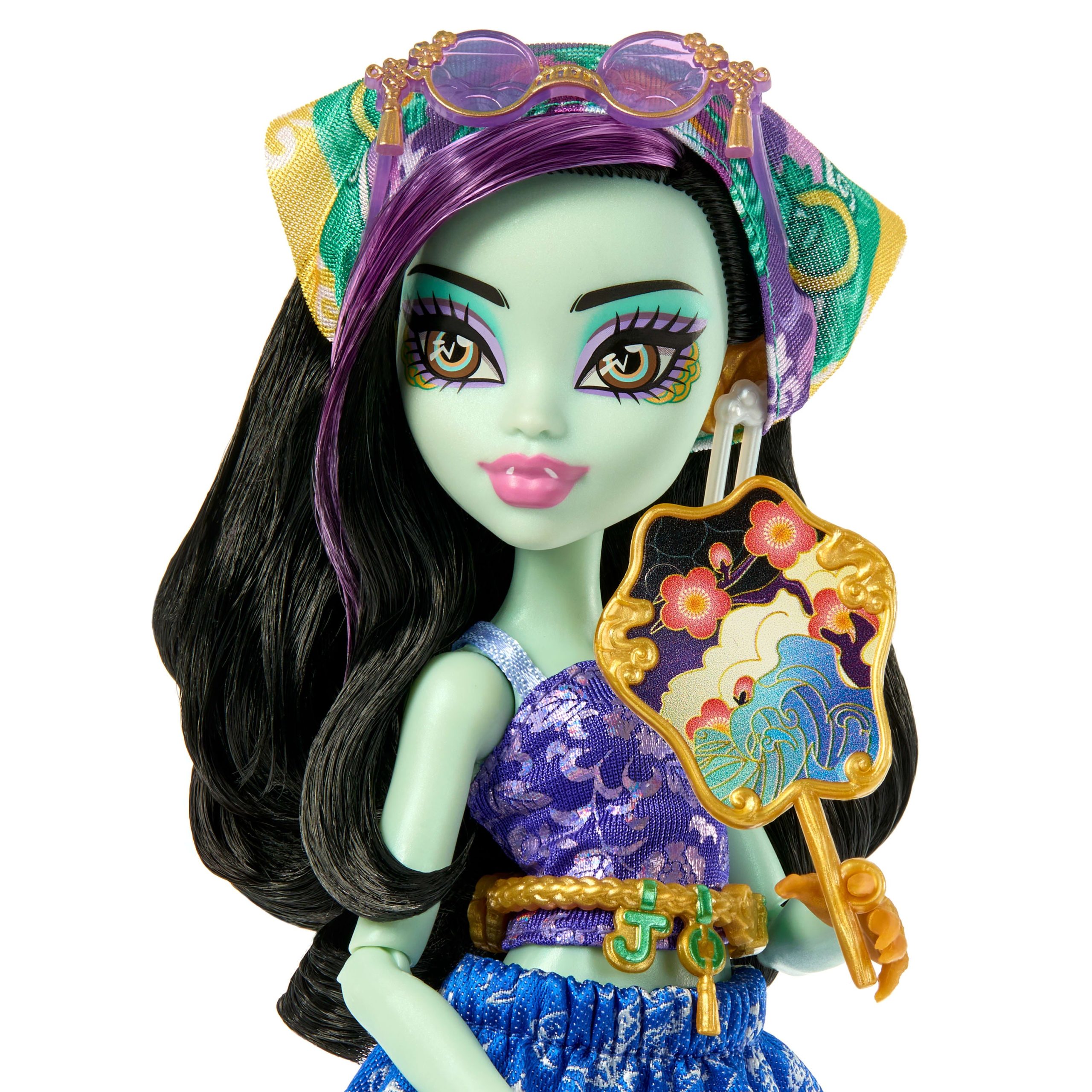 Monster High Skulltimate Secrets Gore-Geous Oasis Playset. Jinafire Long Doll And Accessories - Image 3