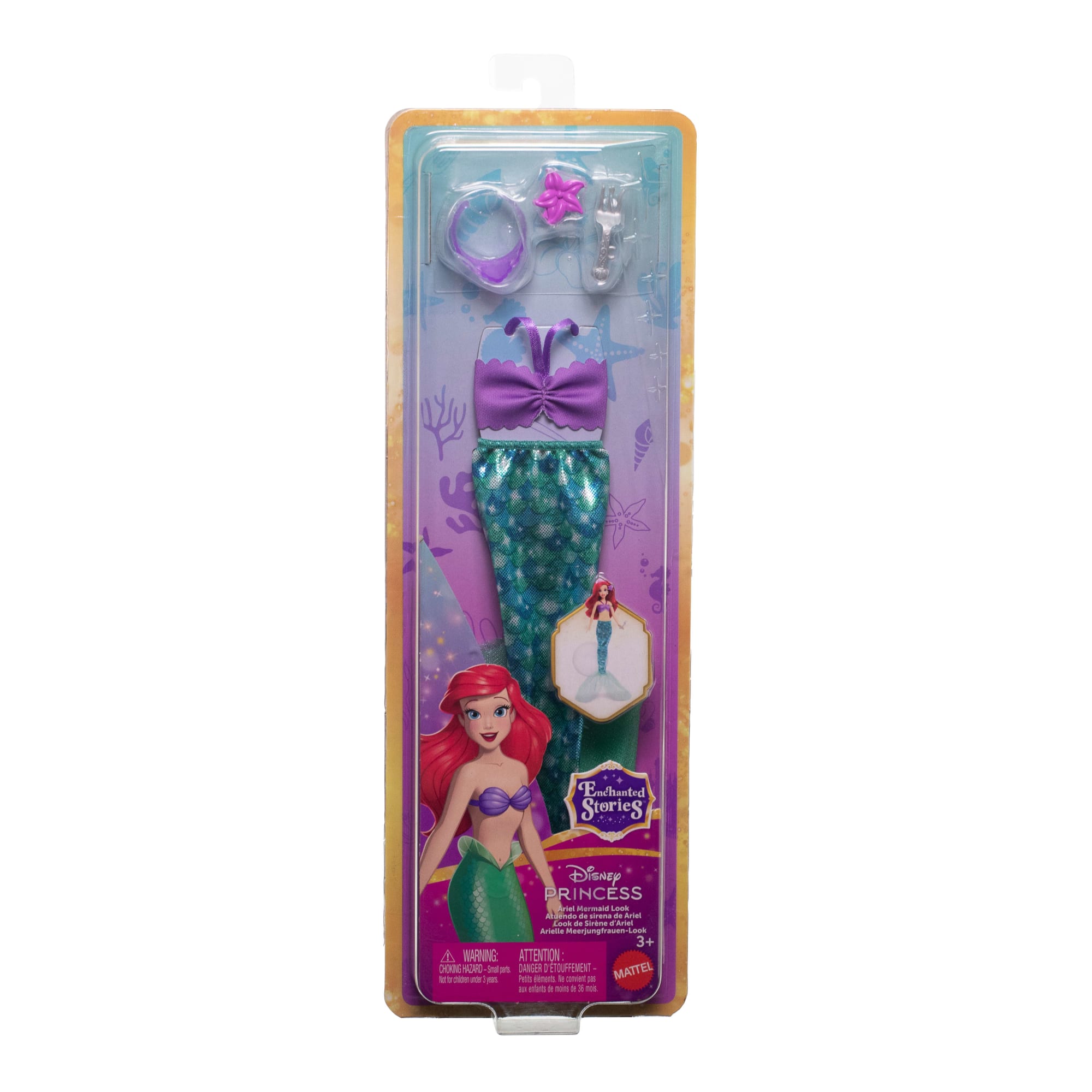 Disney Princess Enchanted Stories Ariel Clothing. Mermaid Fashion & Accessories. Inspired By Movie - Image 6