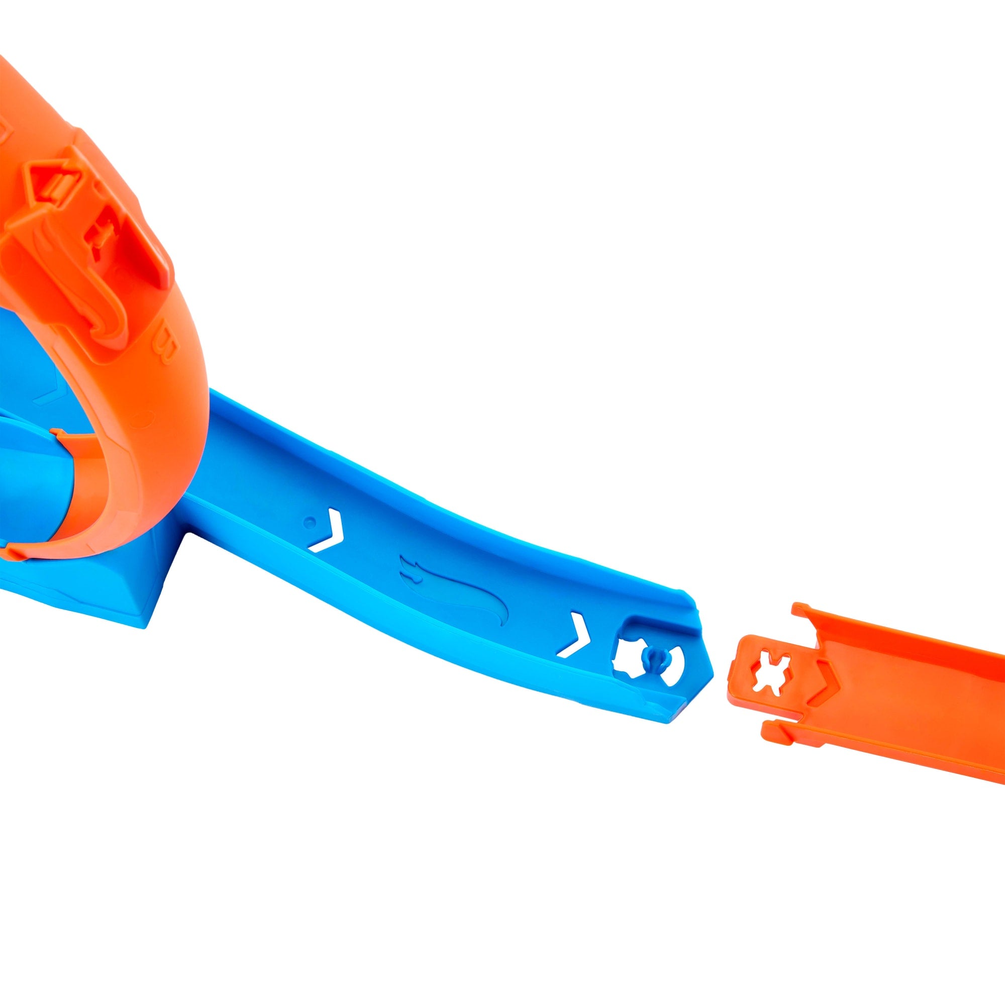 Hot Wheels Track Creator Triple Loop Pack & 1:64 Scale Toy Car. Track-Building Set - Image 6