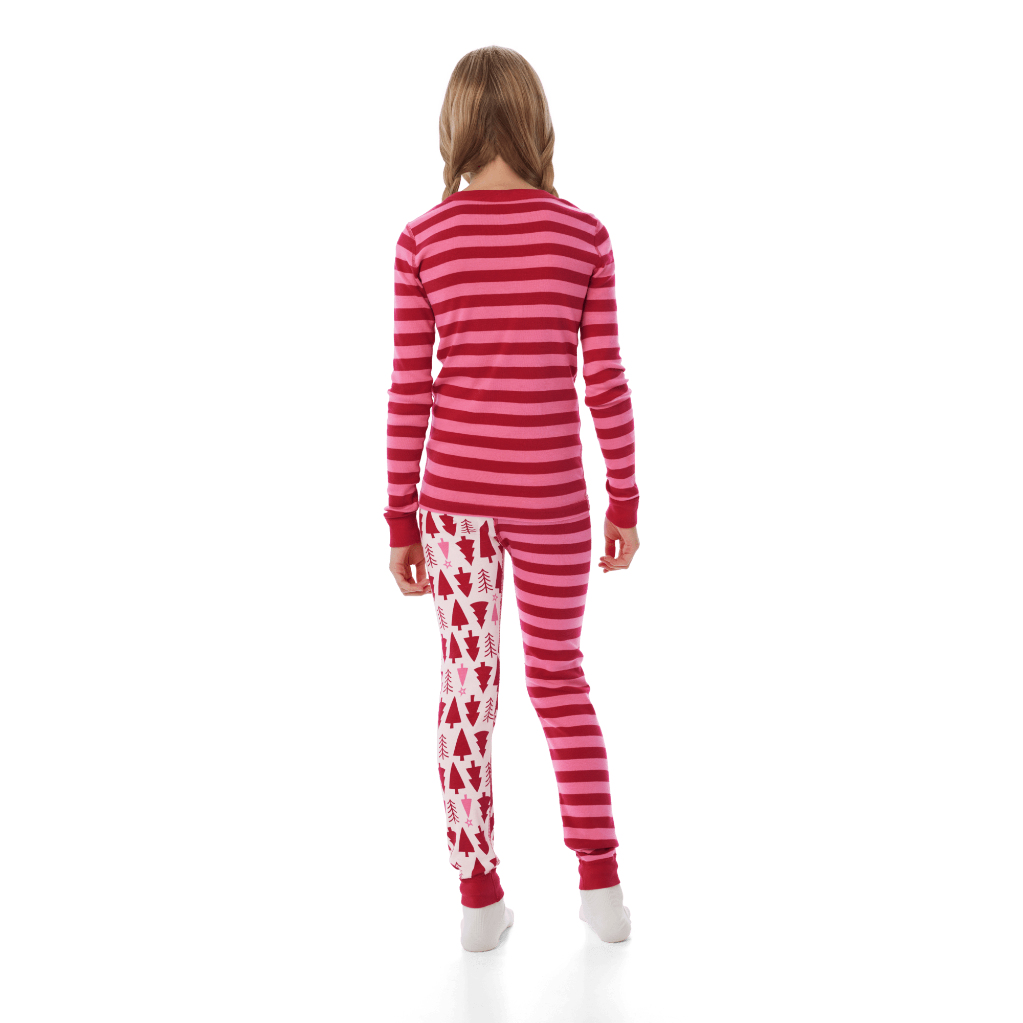 American Girl® x Hanna Andersson Holiday Treetops Pajamas for Little Girls & Girls - Image 3