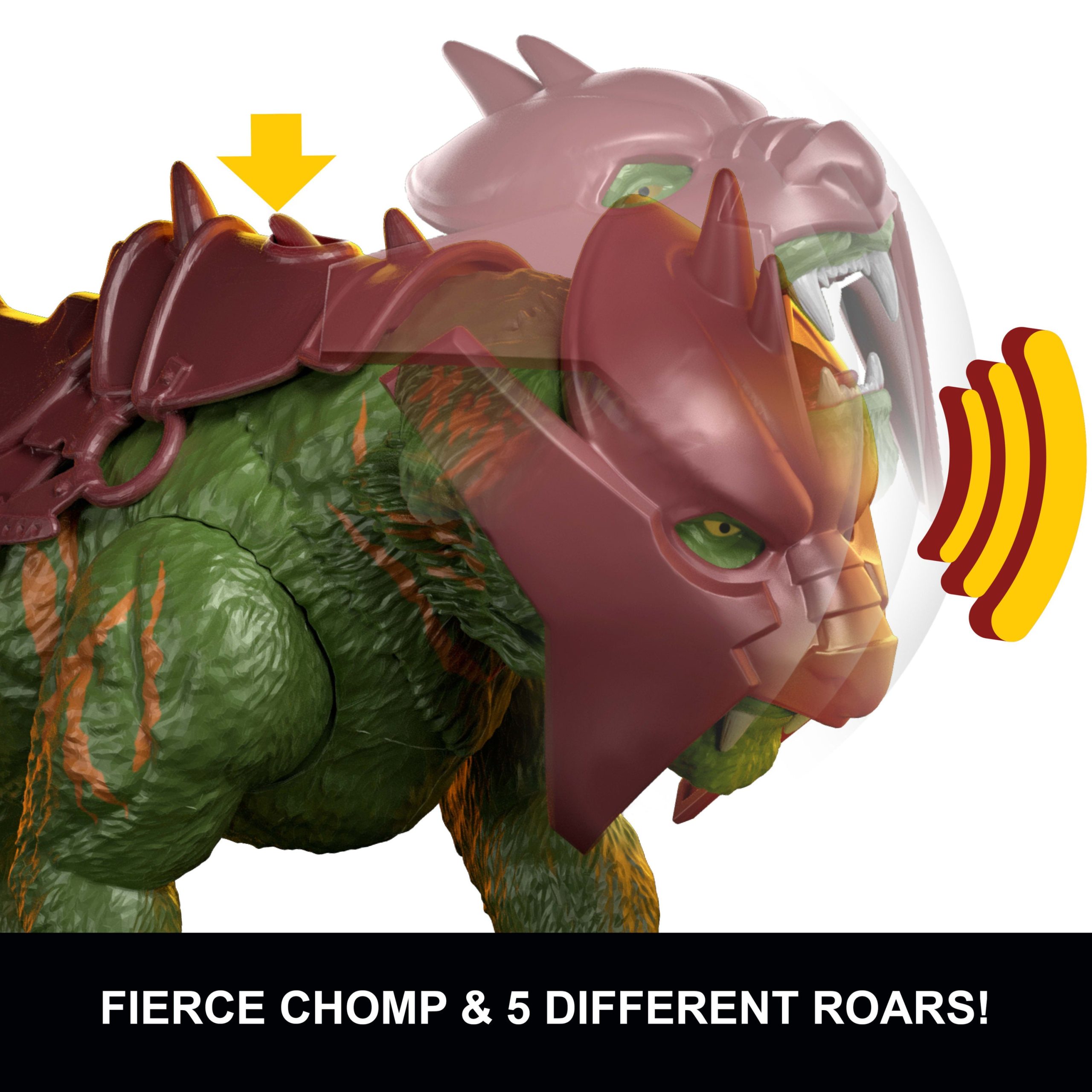 Masters Of The Universe 2026 Movie Battle Cat Creature Figure With Chomp & Roar. 5.5 Inch Scale - Image 3