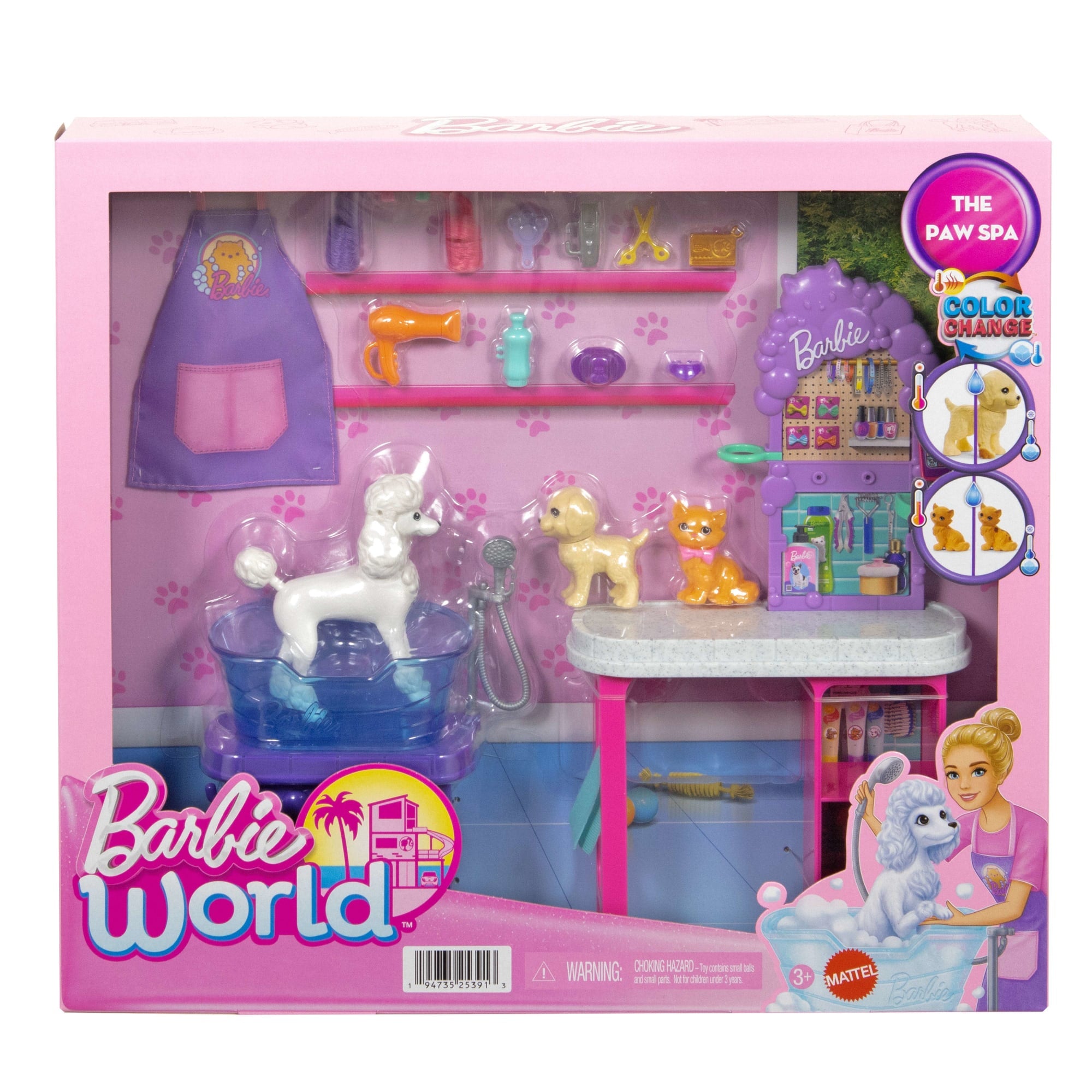 Barbie®-Coffret Espace Toilettage-Avec 3Animaux et Accessoires - Image 5