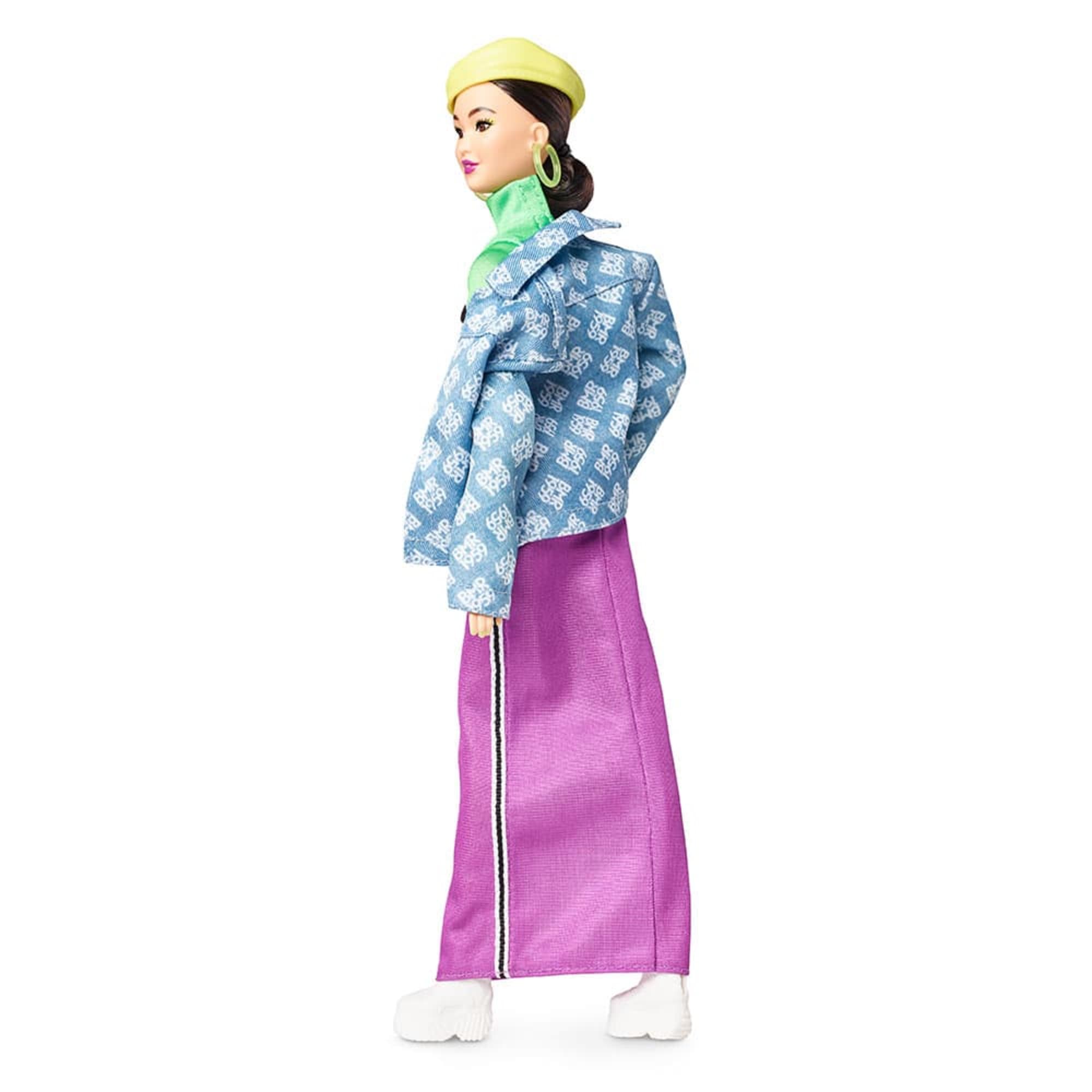 Barbie BMR1959 Doll - Neon Motocross Dress & Oversized Denim Jacket - Image 2