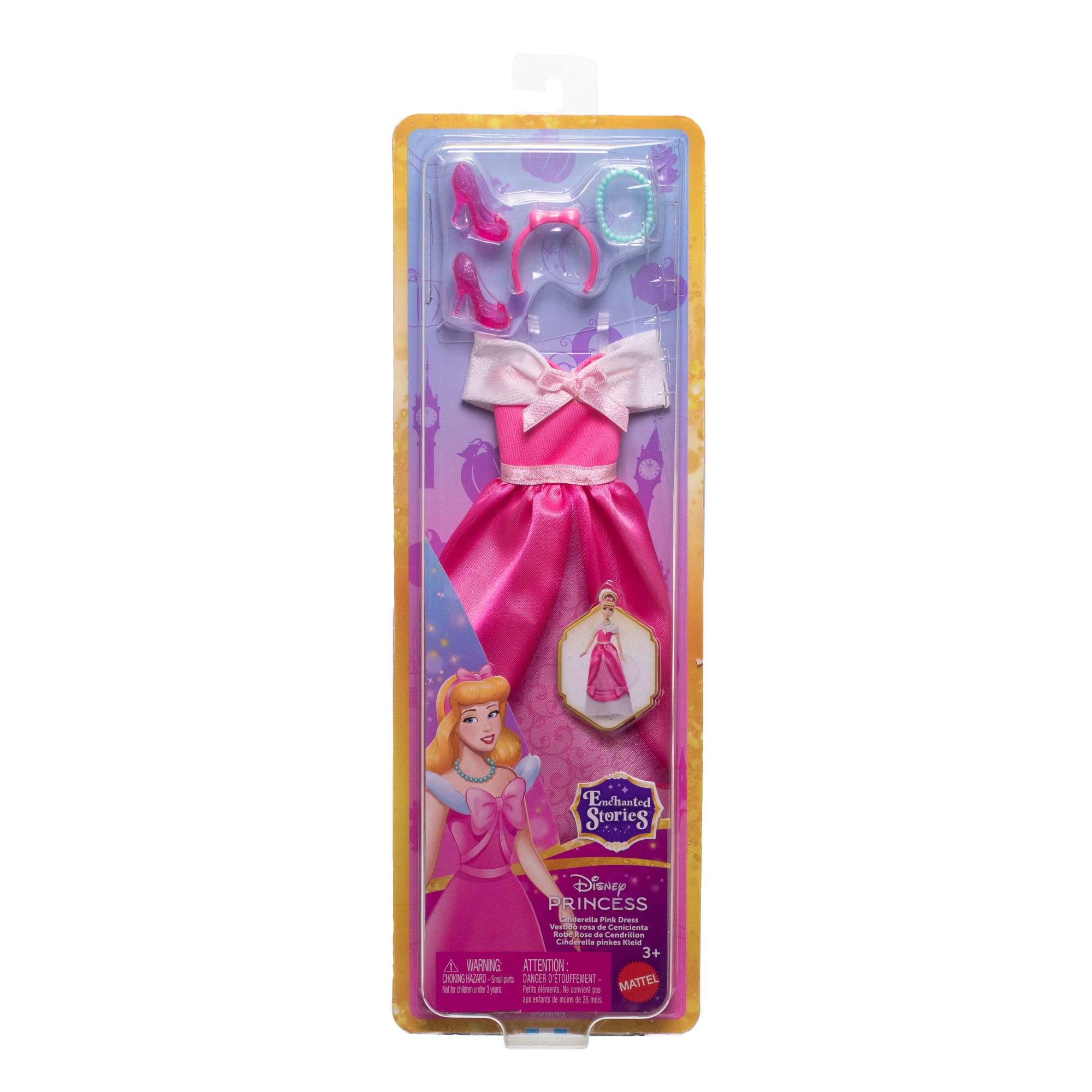 Disney Princess Enchanted Stories Cinderella Clothing. Pink Fashion & Accessories. Inspired By Movie - Image 6