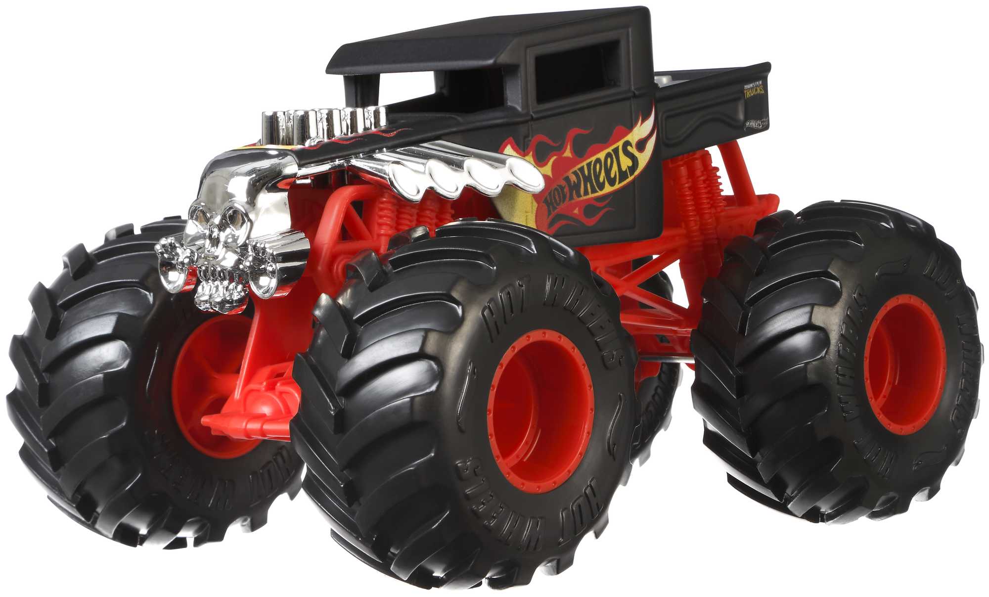 Hot Wheels Monster Trucks Vehículo de Juguete Bone Shaker Escala 1:24 - Image 2