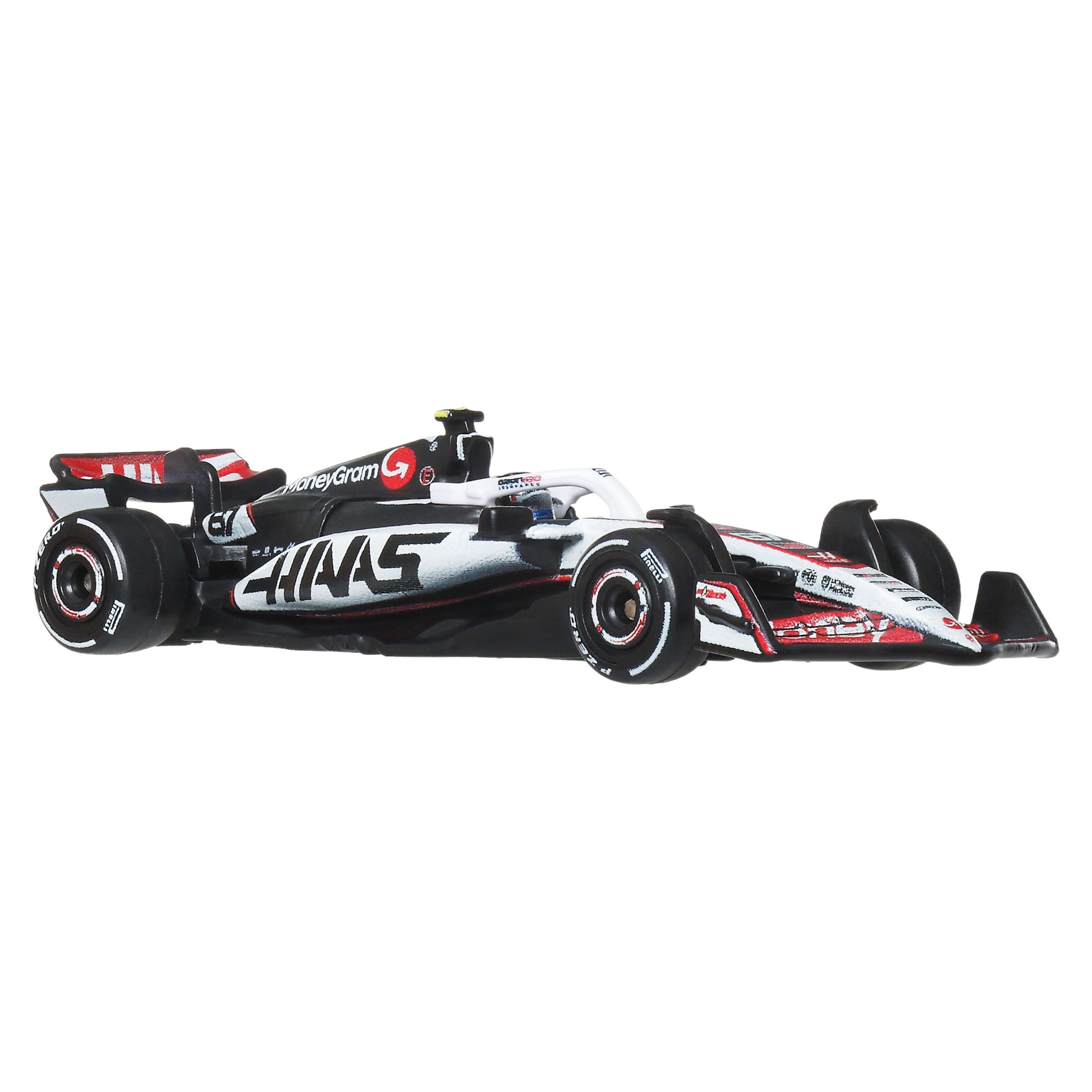 Hot Wheels Premium Moneygram Haas F1 Team 2-Pack With Ocon & Bearman Racecars - Image 3