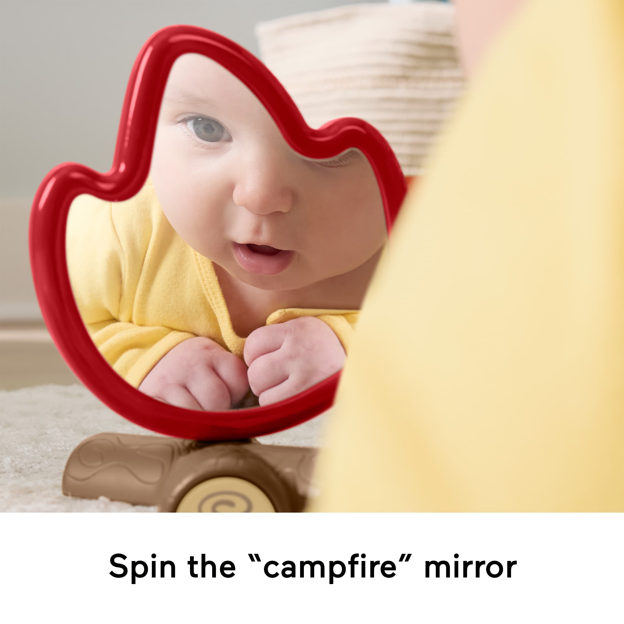 Fisher-Price Mini Me Moments Camp & Crinkle Gift Set. 7-Piece Fishing & Hiking Baby Activity Toys - Image 2