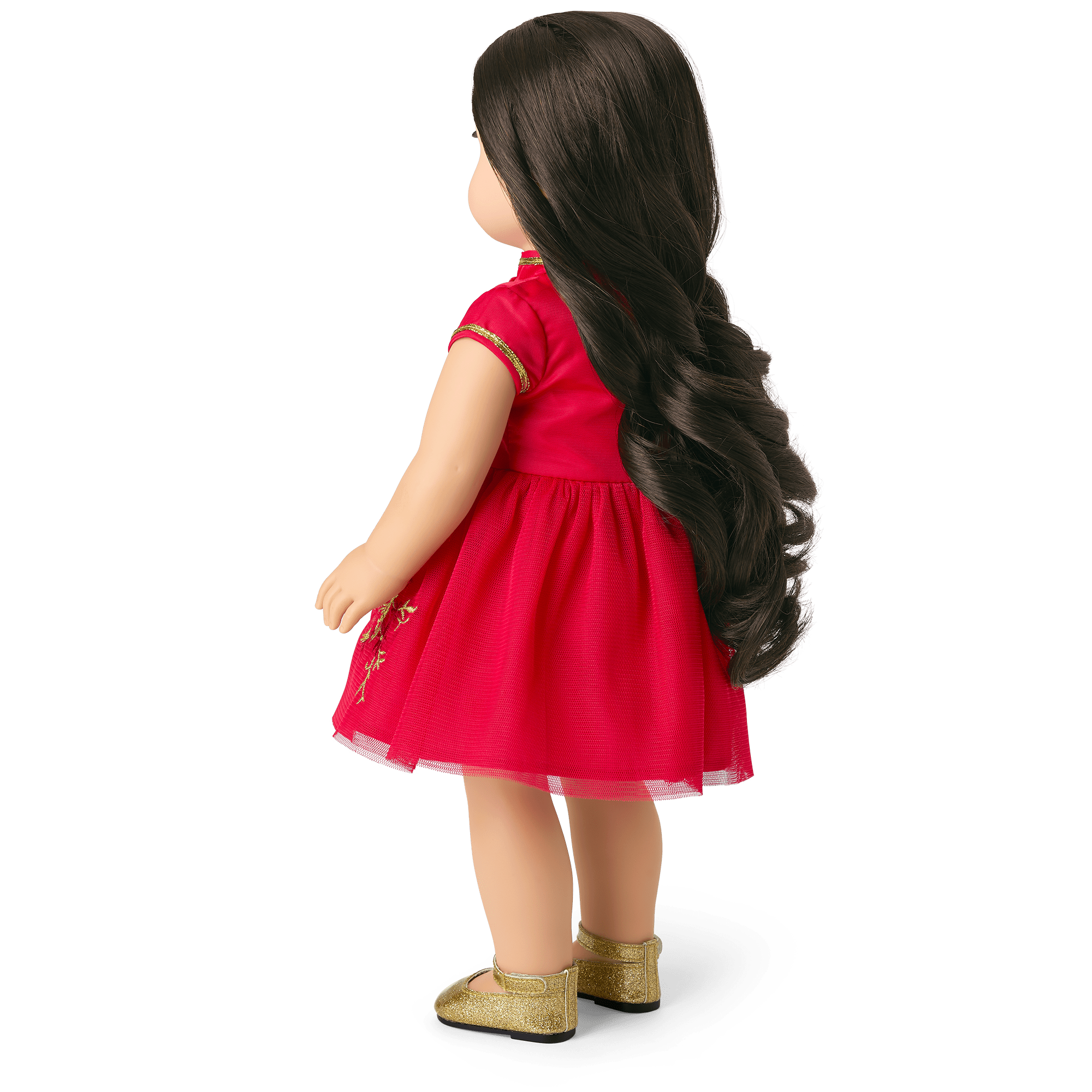 Lunar New Year's Celebration Outfit for 18-inch Dolls - Image 3