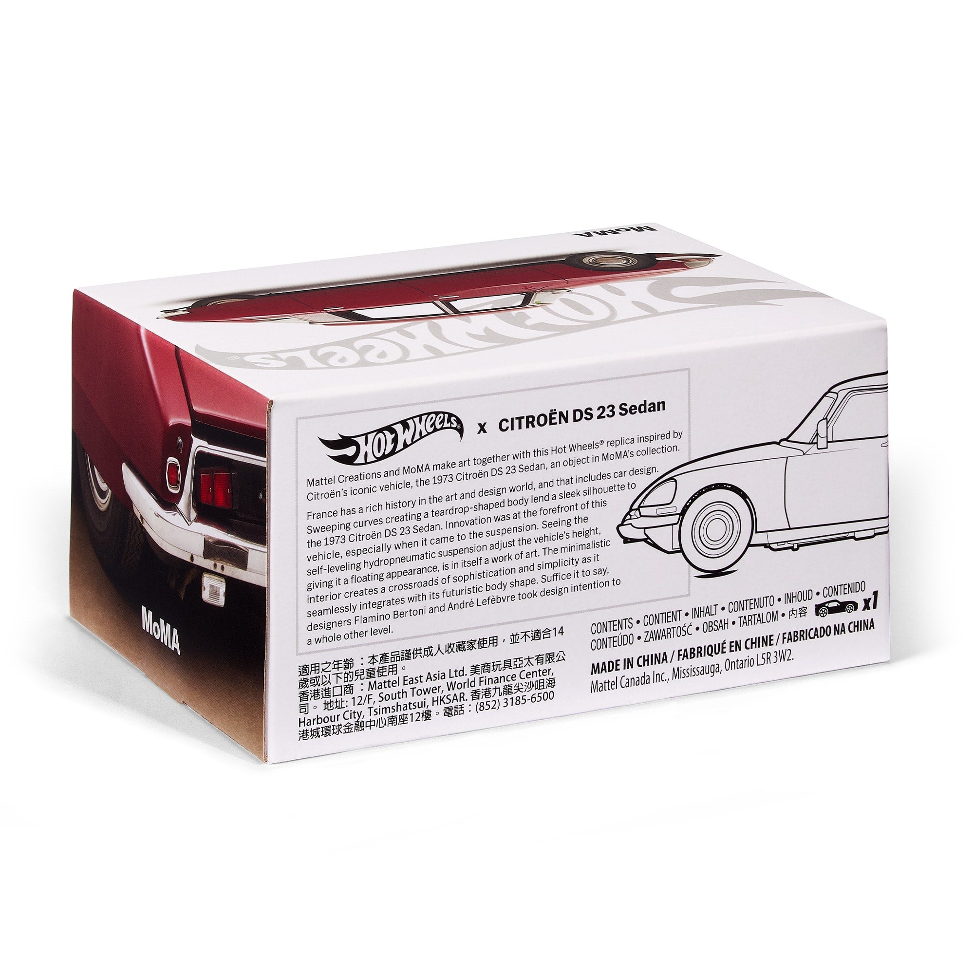 Hot Wheels x MoMA Citroën DS 23 Sedan - Image 20