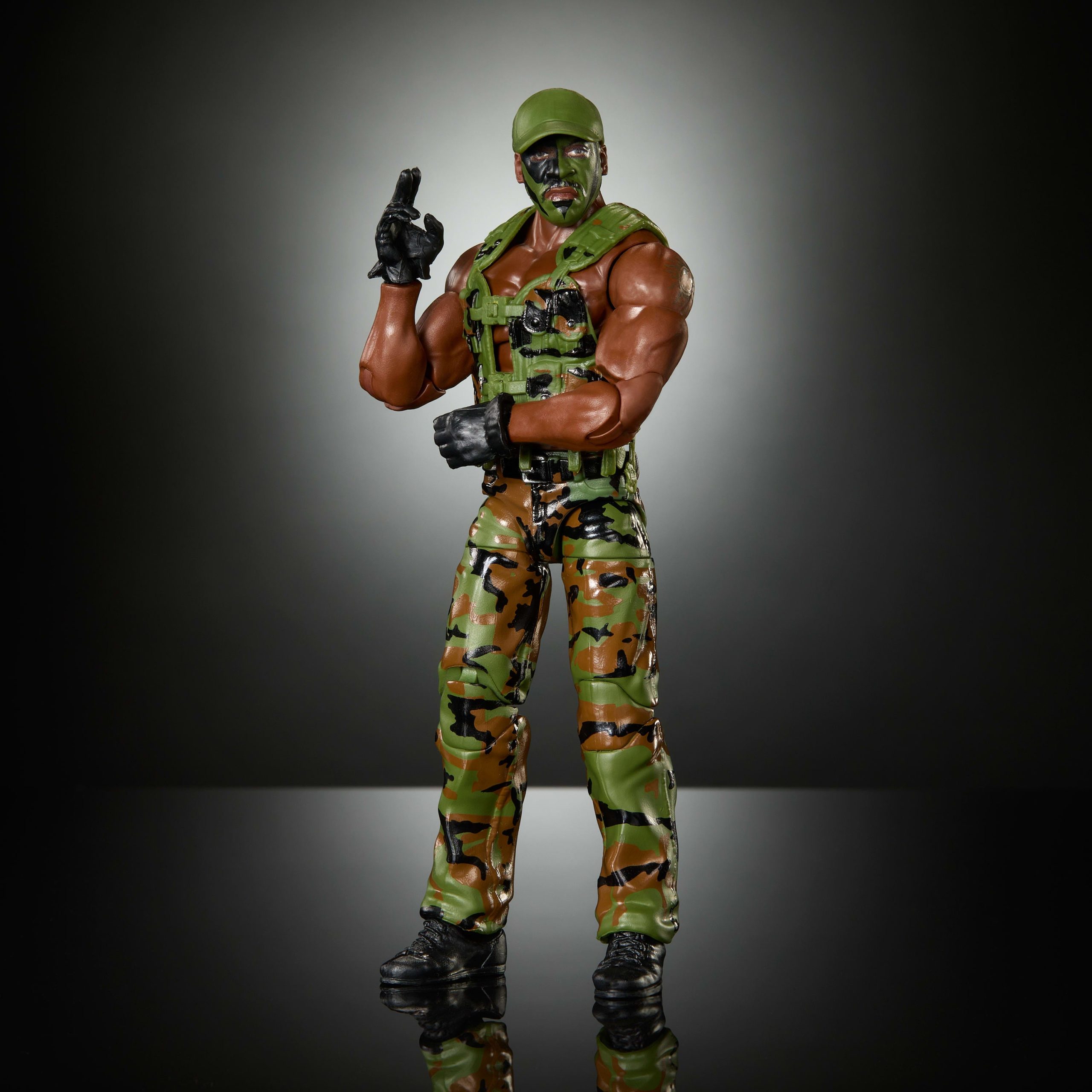 WWE Monday Night War Elite Collection Booker T Action Figure - Image 4
