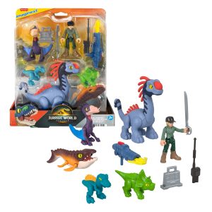 Fisher-Price-Multipack Dinosaures Air. Mer. Terre Imaginext