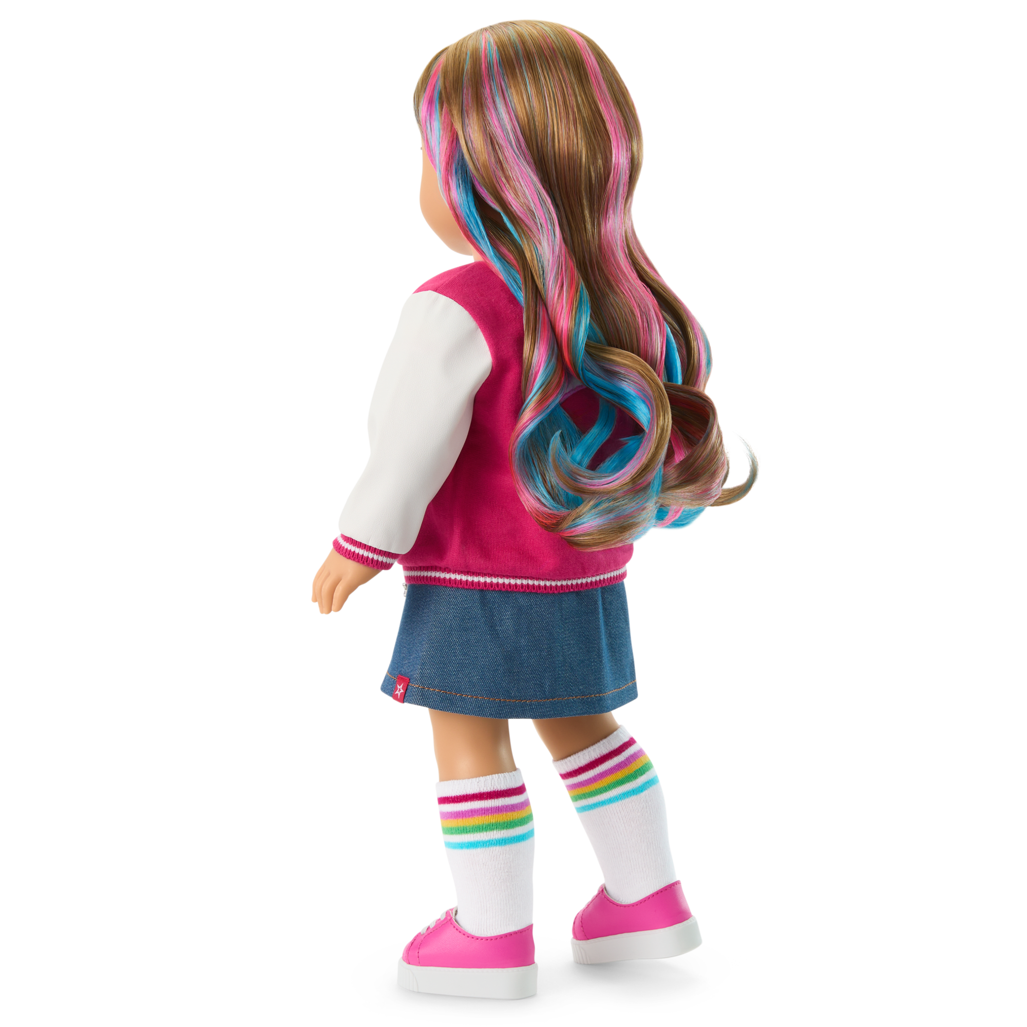 Truly Me™ 18-inch Doll #101 with wavy caramel hair - Image 4