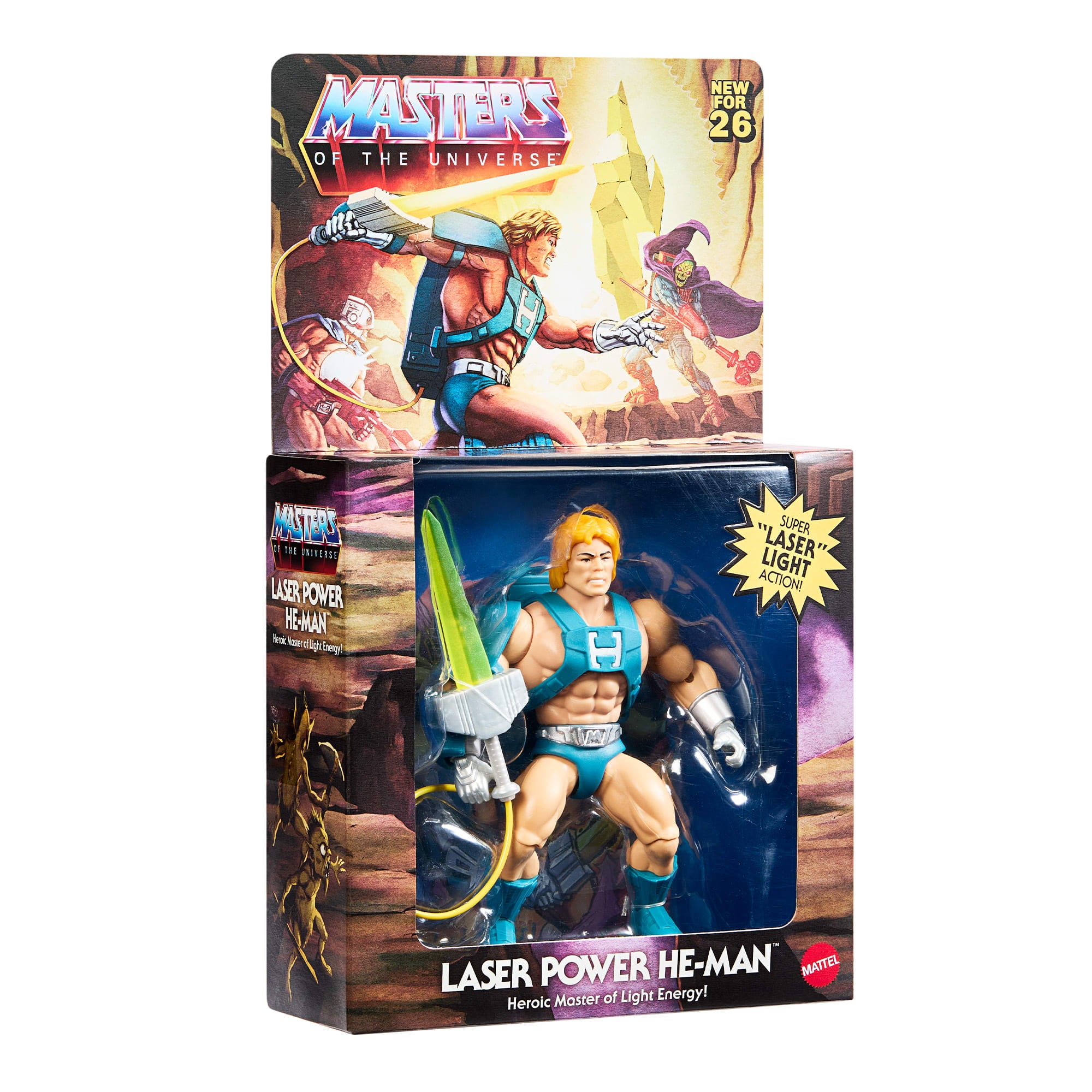 Masters of the Universe Origins Deluxe Laser Power He-Man - Image 8