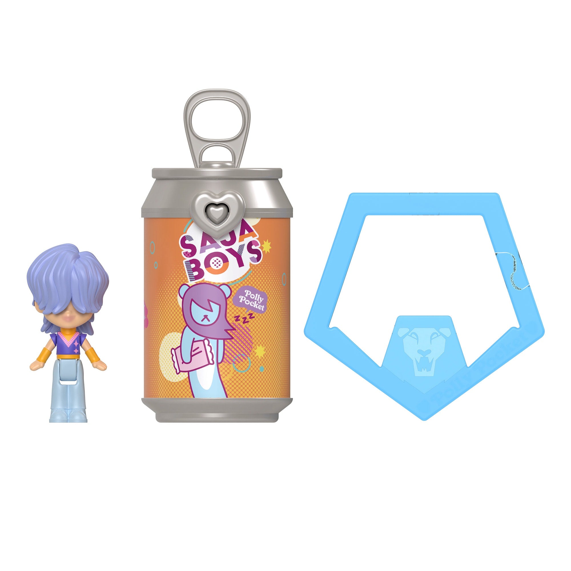 Polly Pocket x KPop Demon Hunters Saja Boys 5-Pack - Image 16