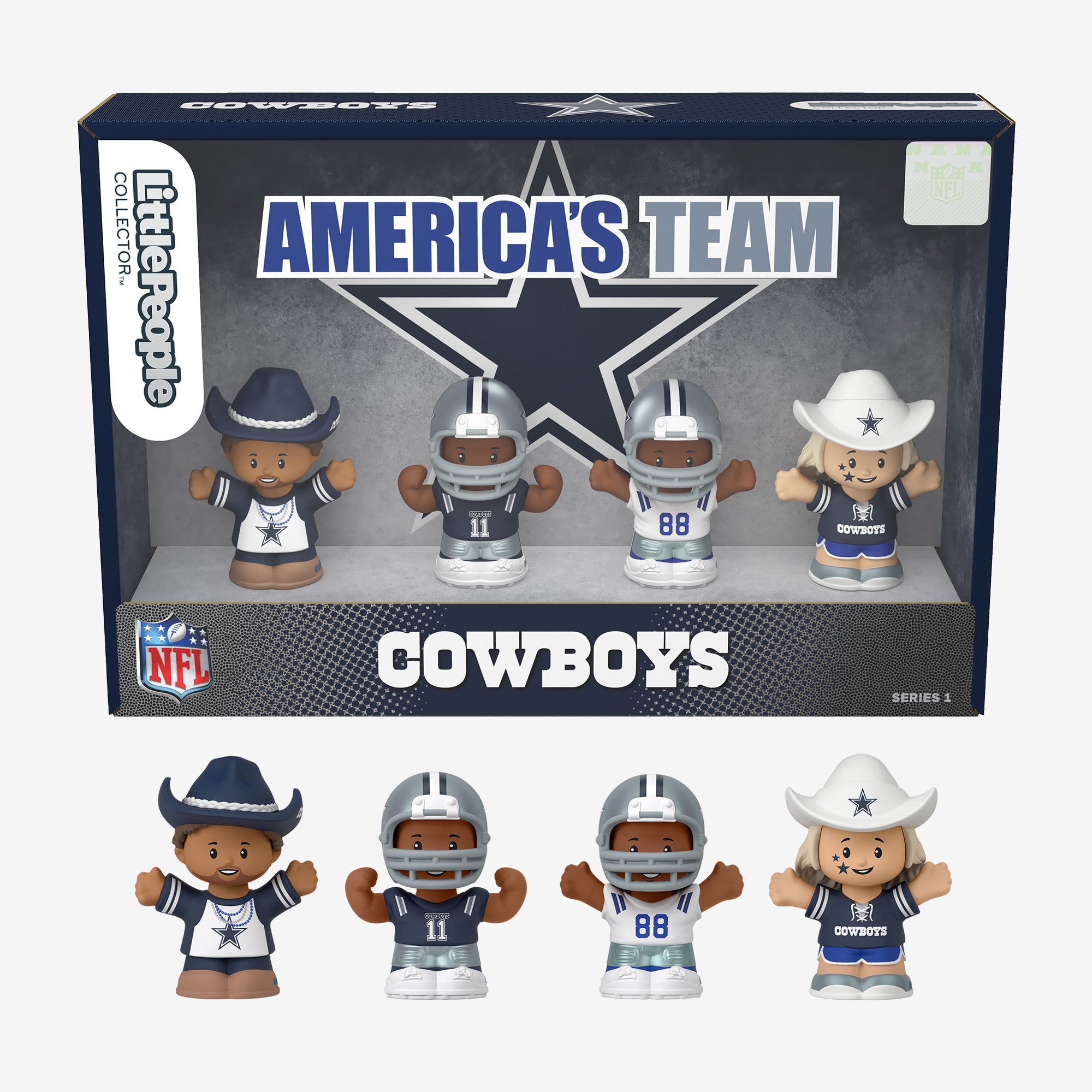 Little People Collector x NFL Dallas Cowboys Set - Image 4