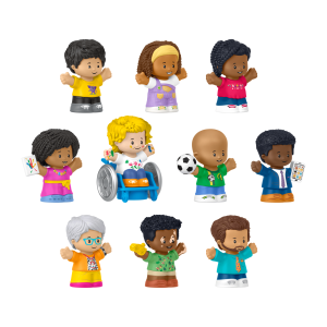 Fisher-Price Little People Classroom Figures 10-Piece Set For Toddler & Preschool Pretend Play